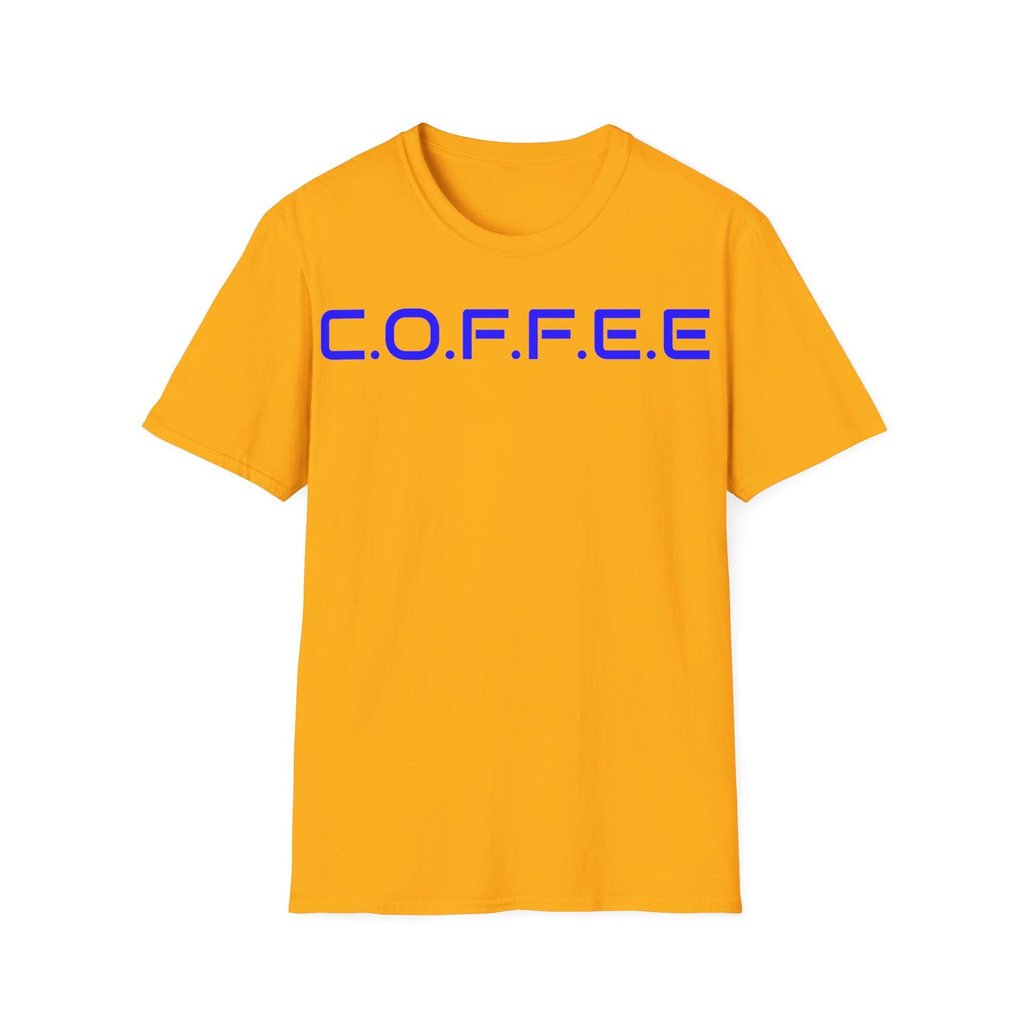 Adult Coffee Christian Blue Words Only