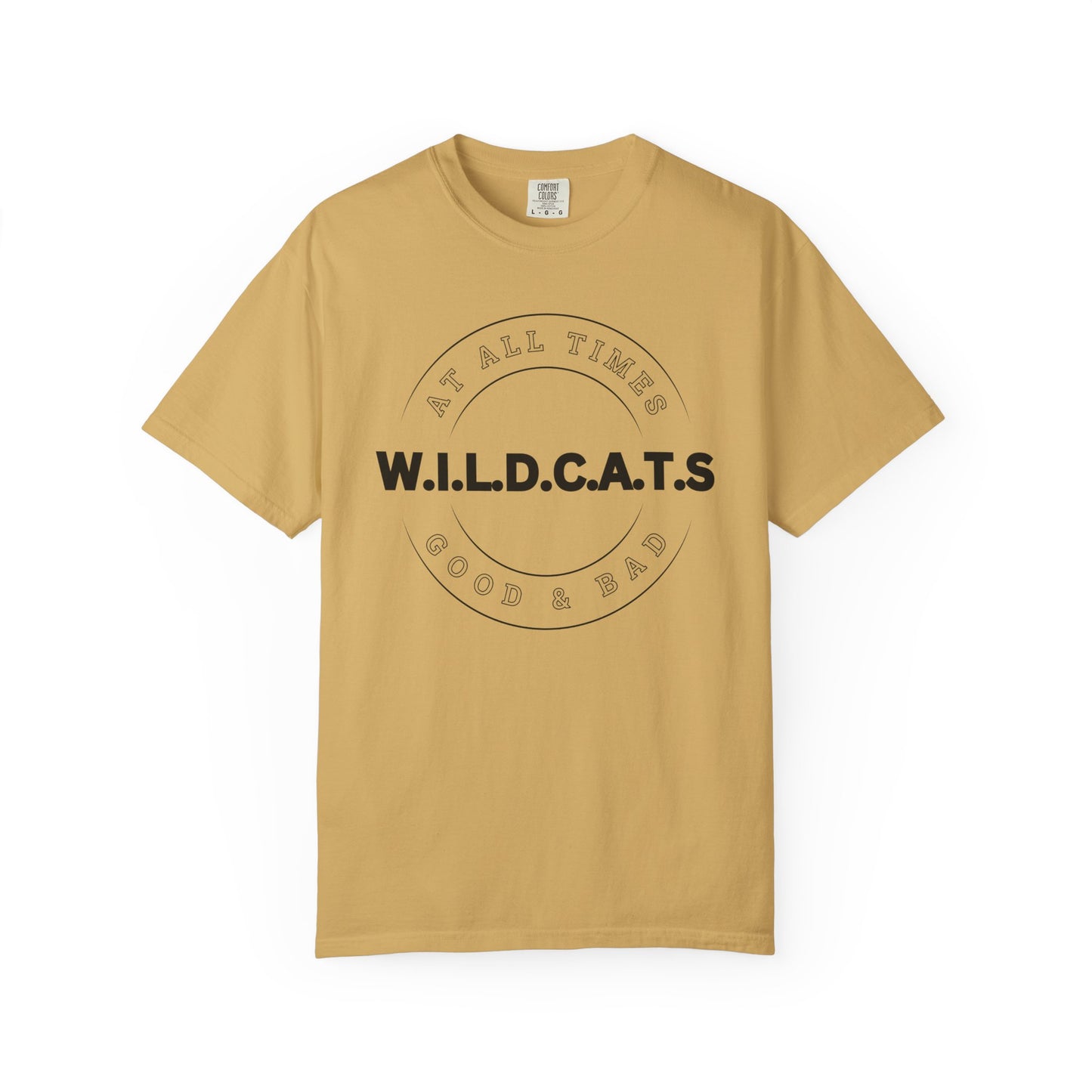 Wildcats Christian Black Letters & Picture