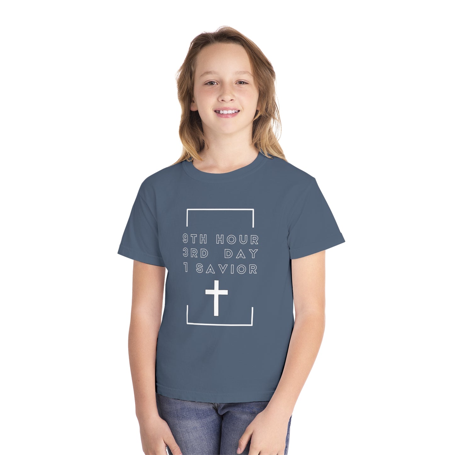 Youth 931 Christian White Letters