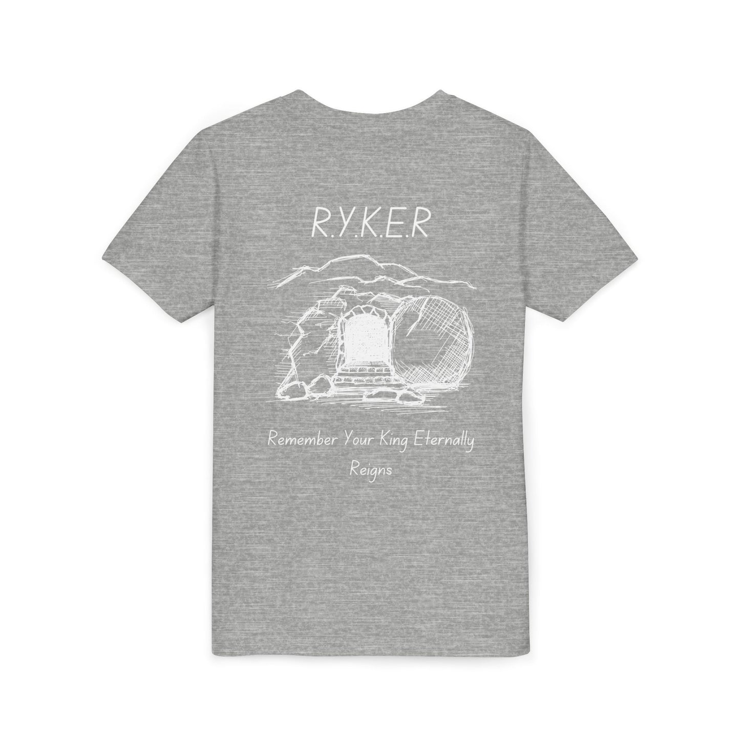Youth RYKER Christian White Letters