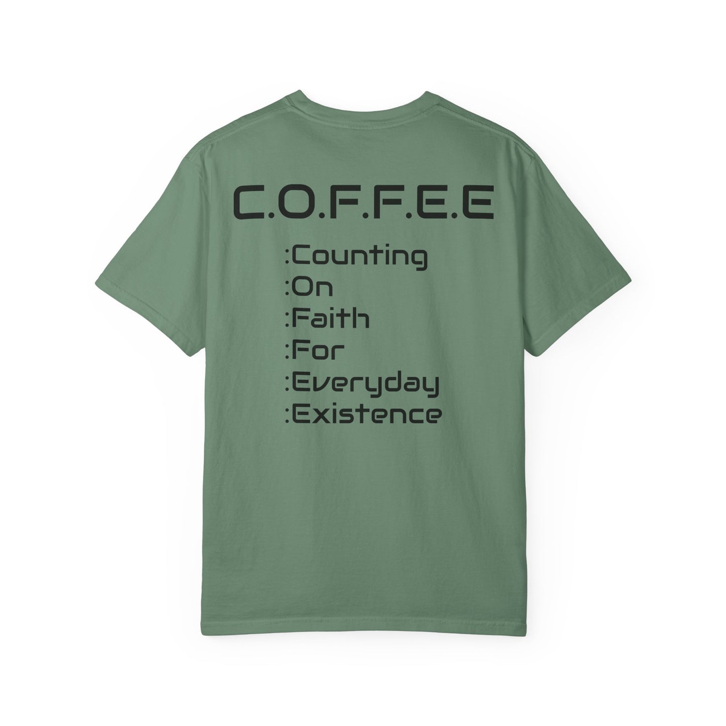 Adult Coffee Christian Black Words Only