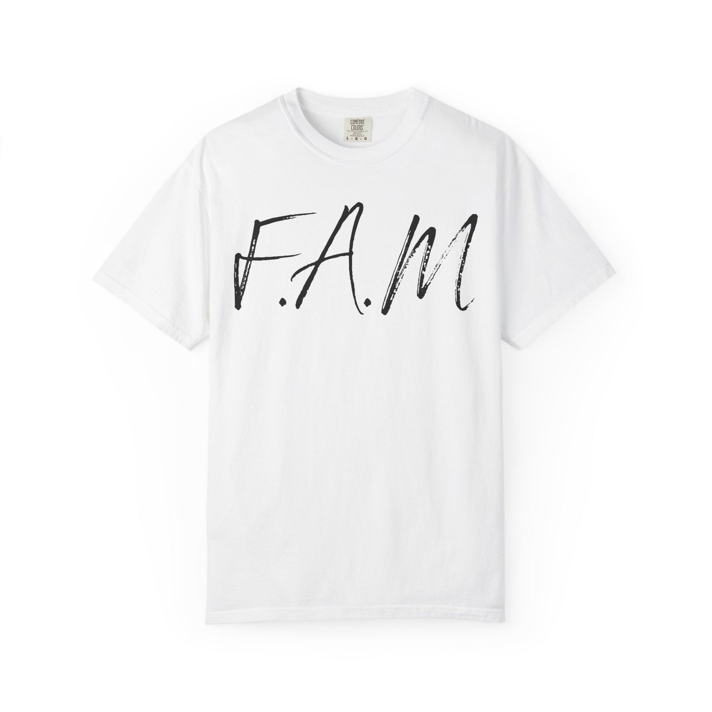 Fam Christian Black Letters & Image