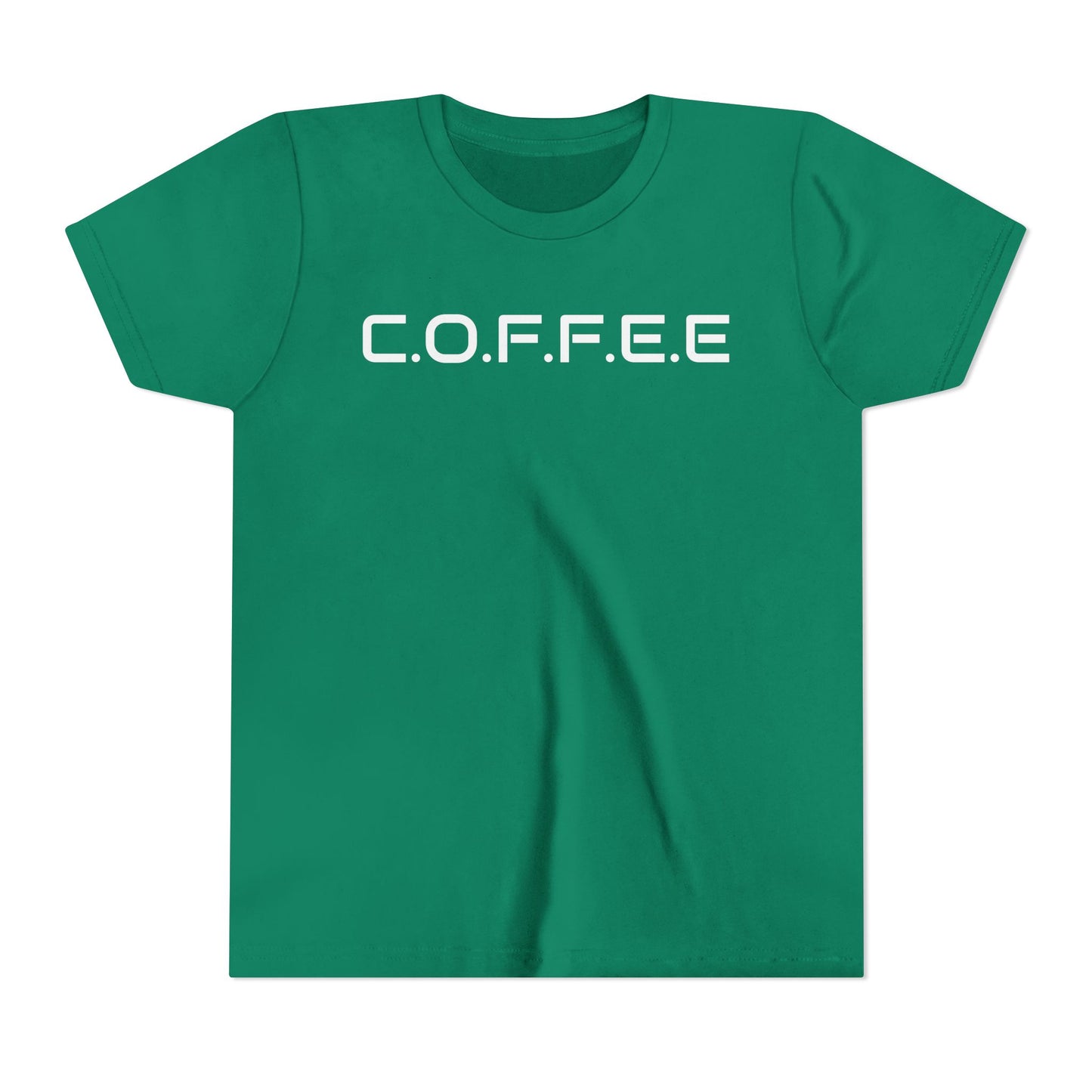 Youth Adult Coffee Christian White Letters & Image