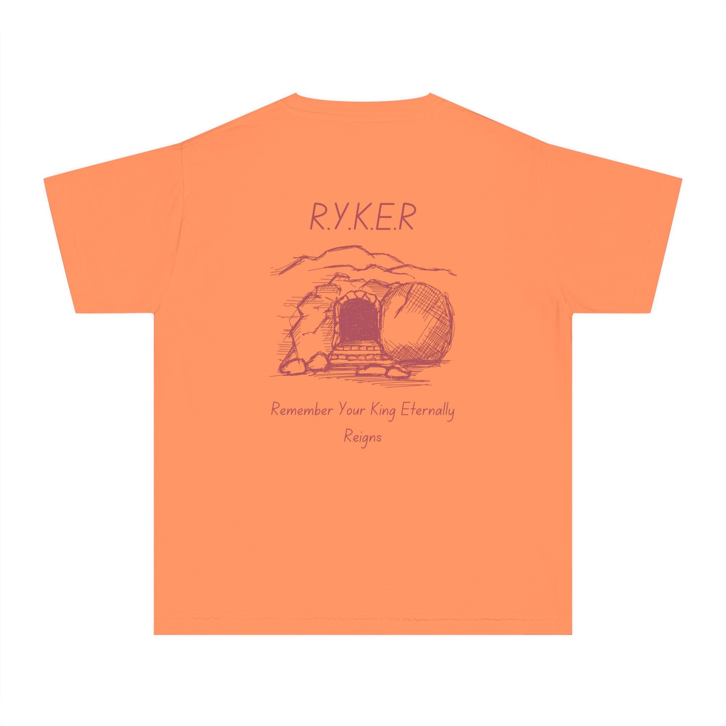 Youth RYKER Christian Marron Letters