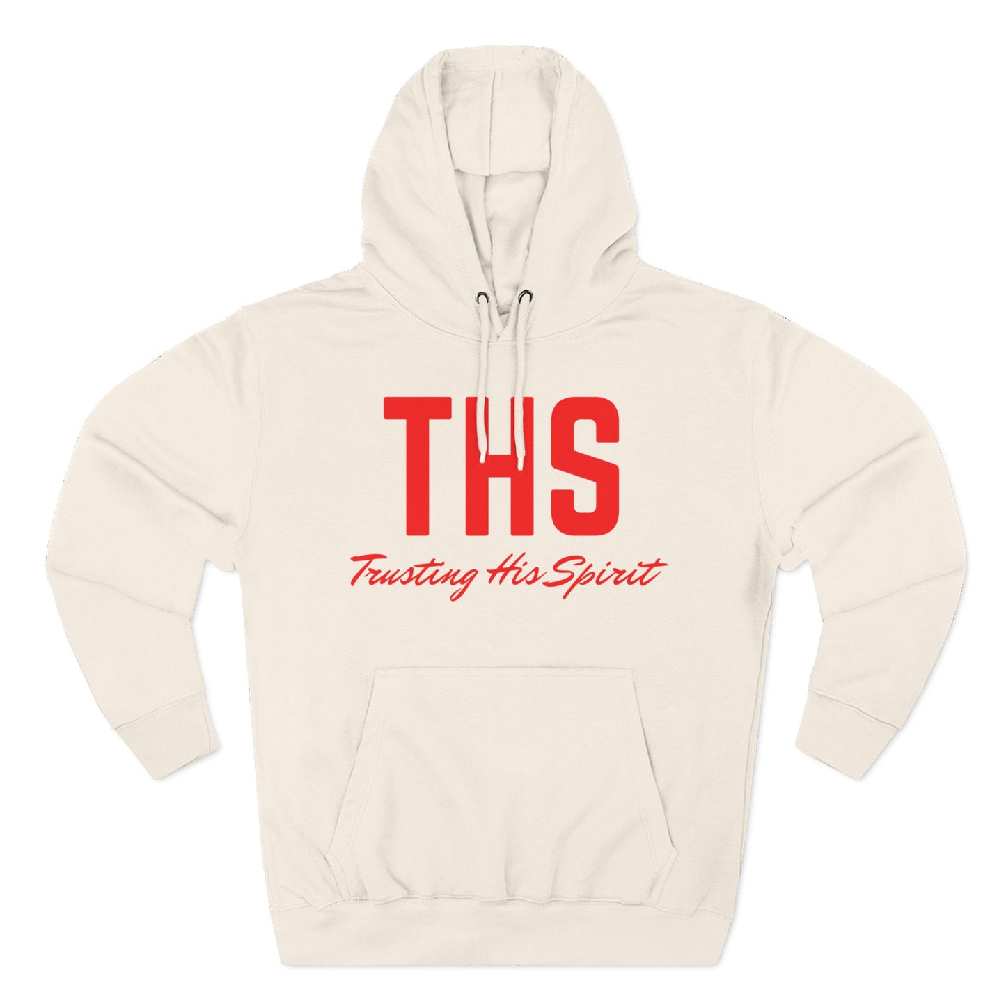 Adult THS Christian Red Letters Hoodie