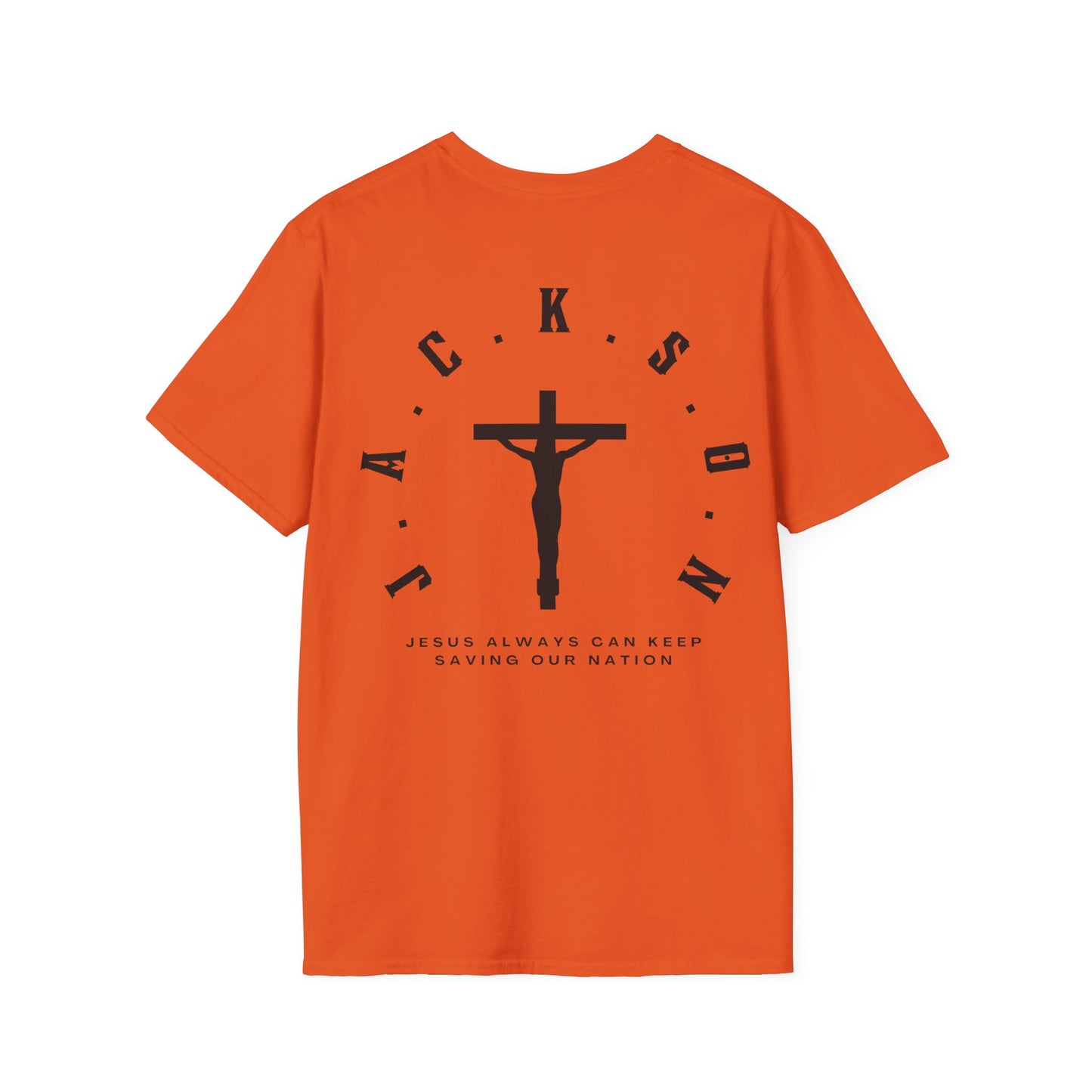 Jackson Believing Christian Black Letters & Cross