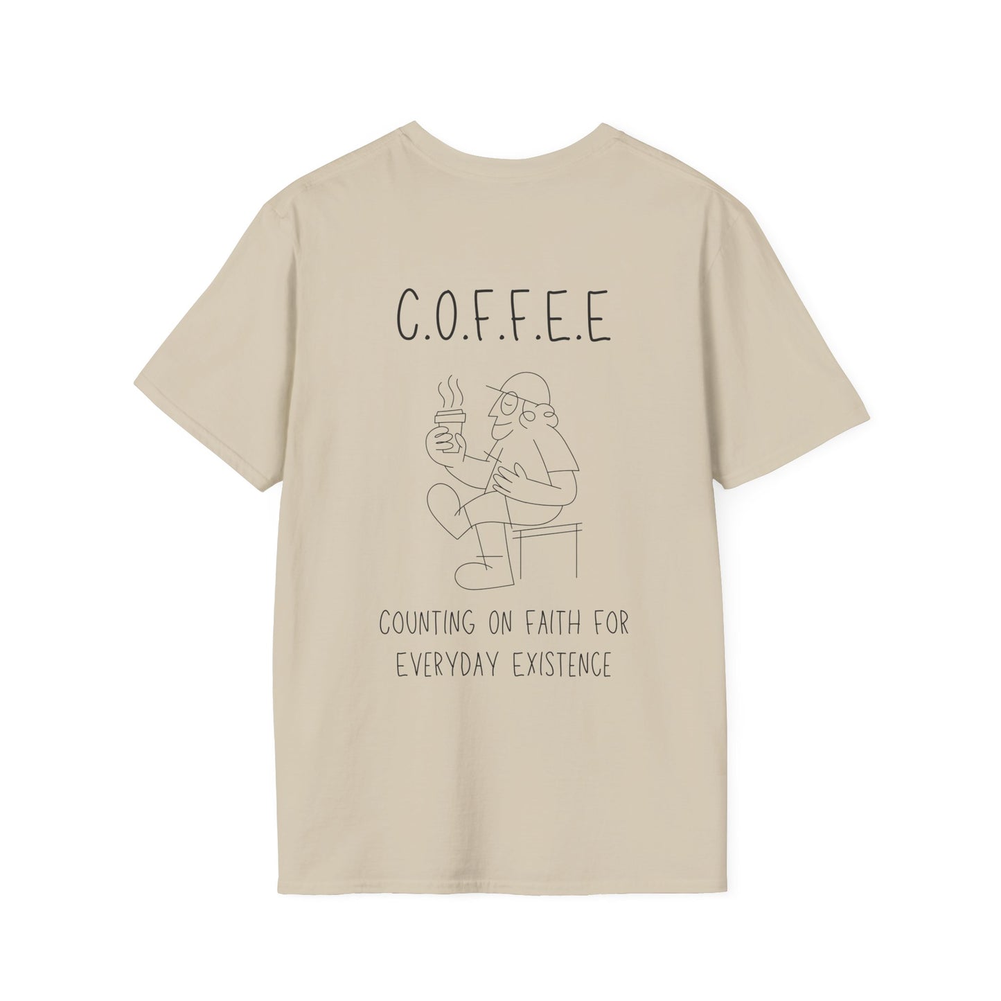 Specialty Adult Coffee Christian Blue Words & Men Image