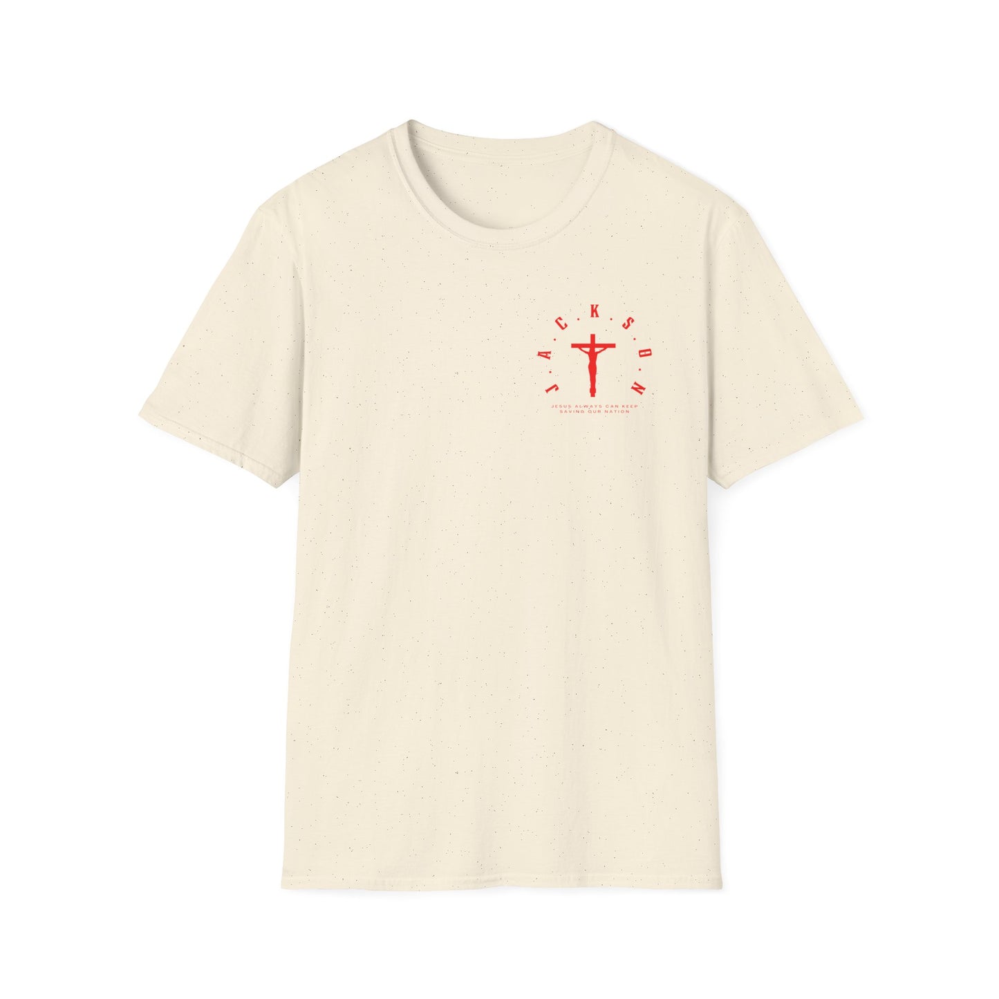 Jackson Believing Christian Red Letters & Cross