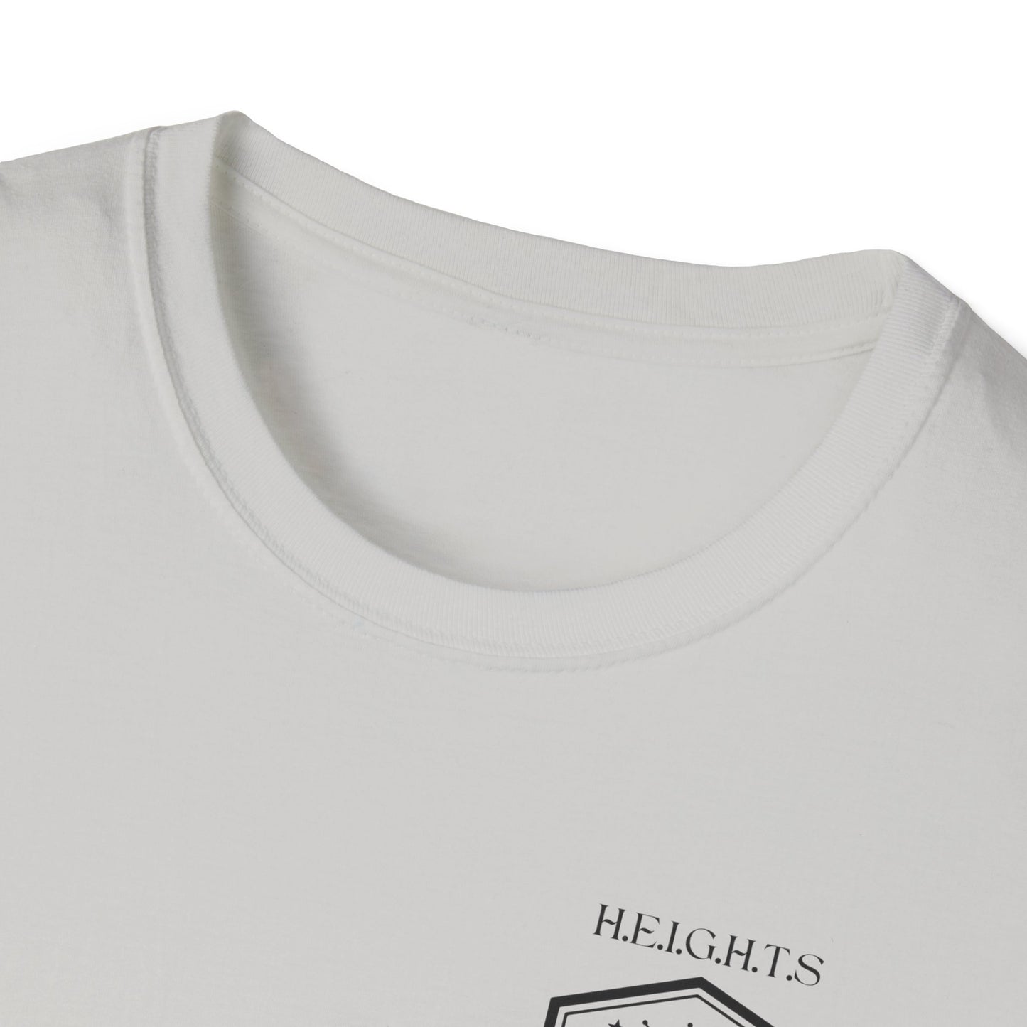 Heights Christian Black Letters & Image