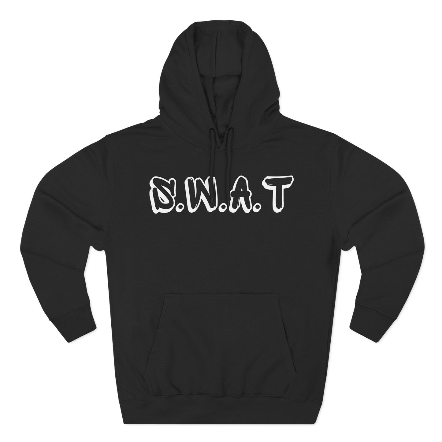 Swat Christian White Words Hoodie