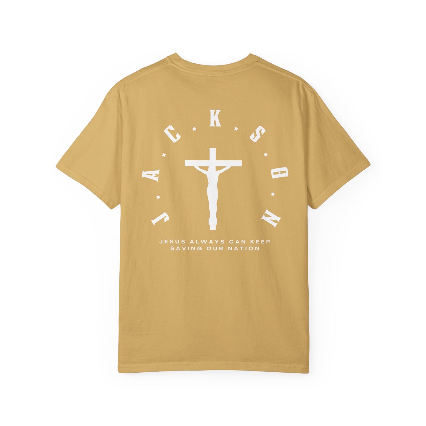 Jackson Believing Christian White Letters & Cross