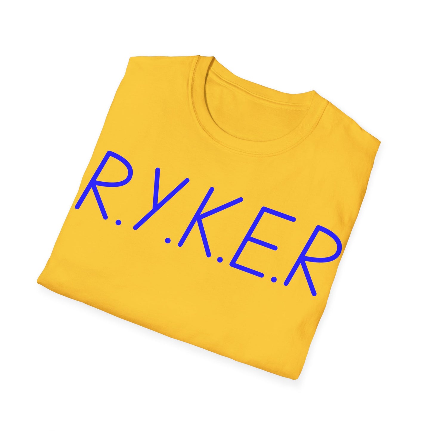 RYKER Christian Blue Letters