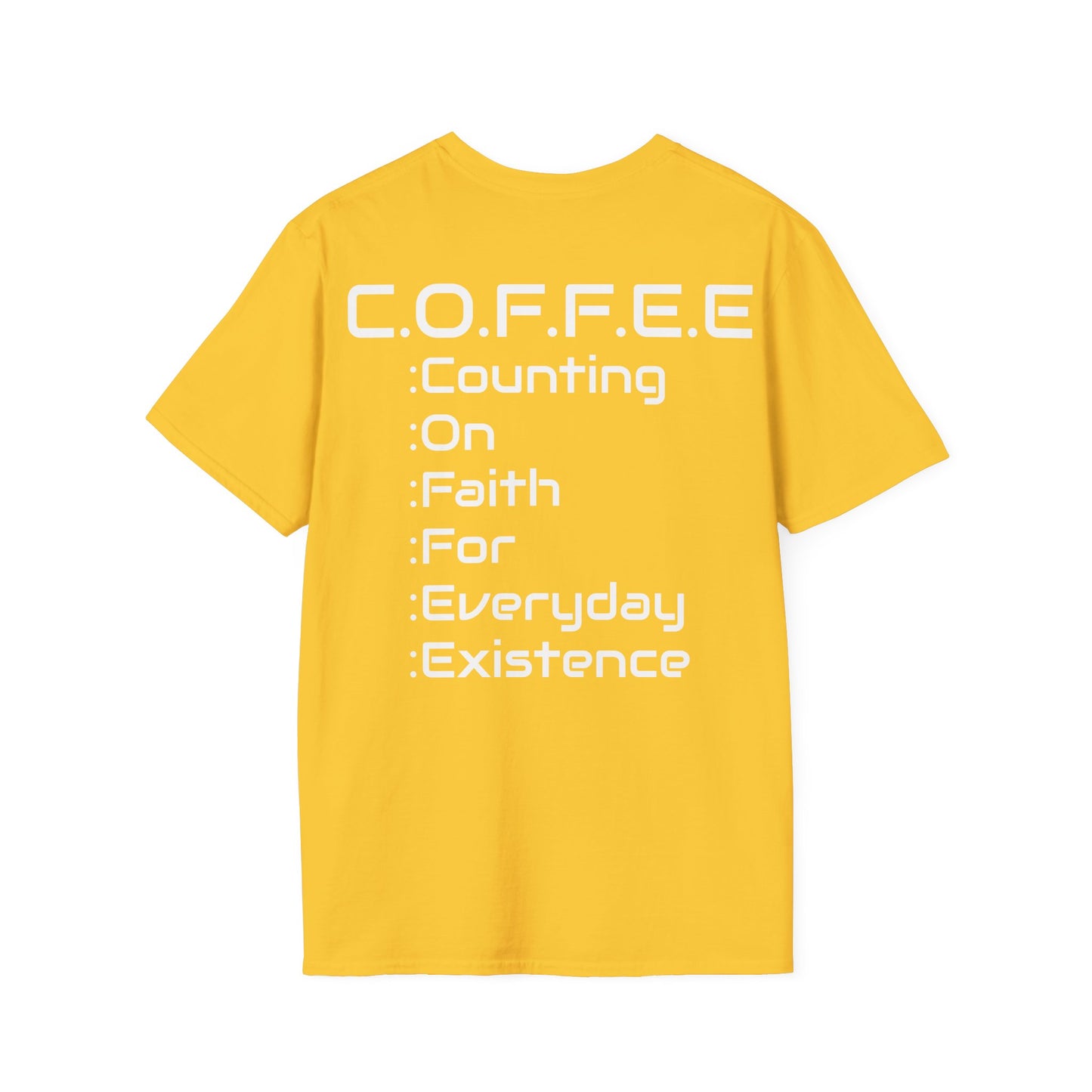 Adult Coffee Christian White Words Only