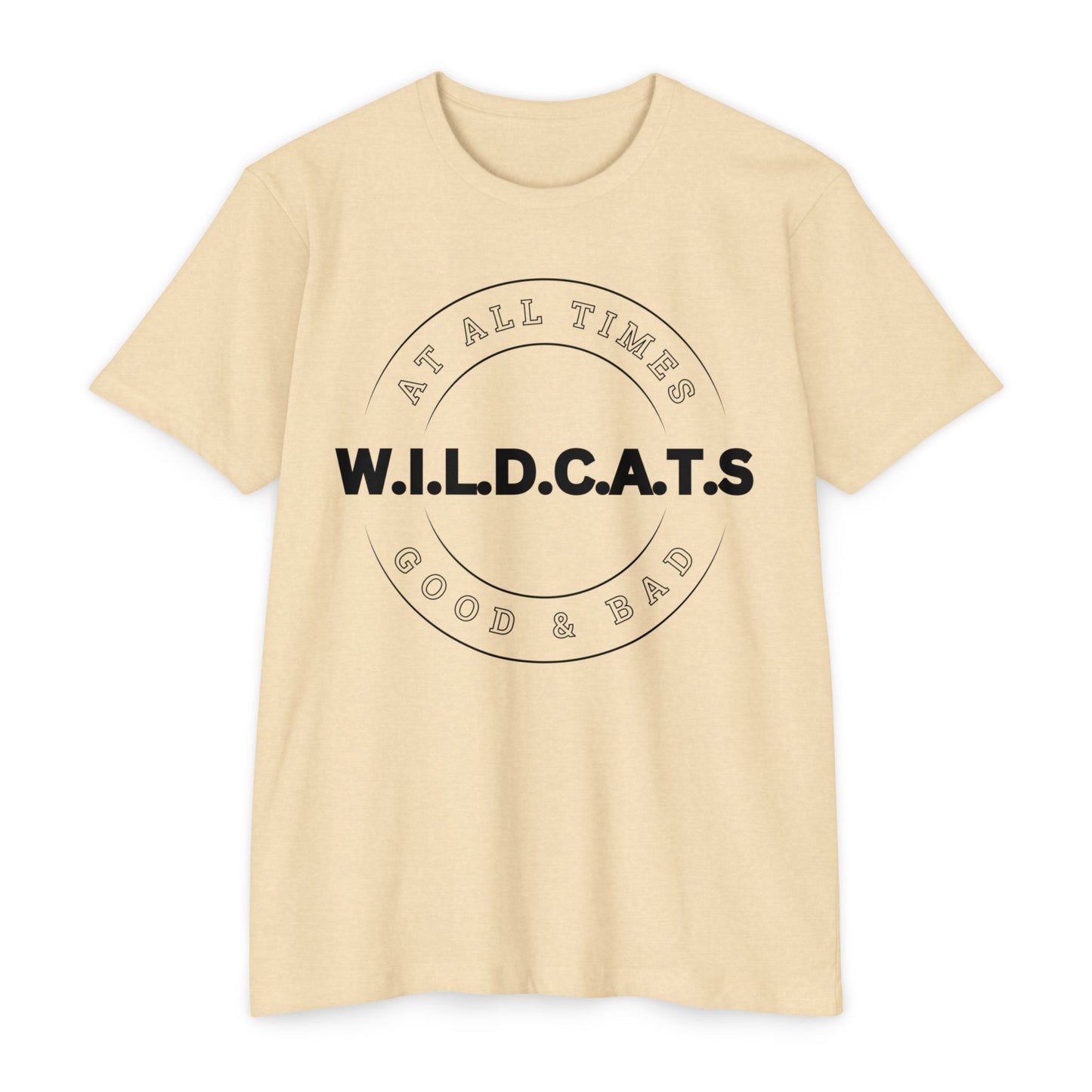 Wildcats Christian Black Letters & Picture