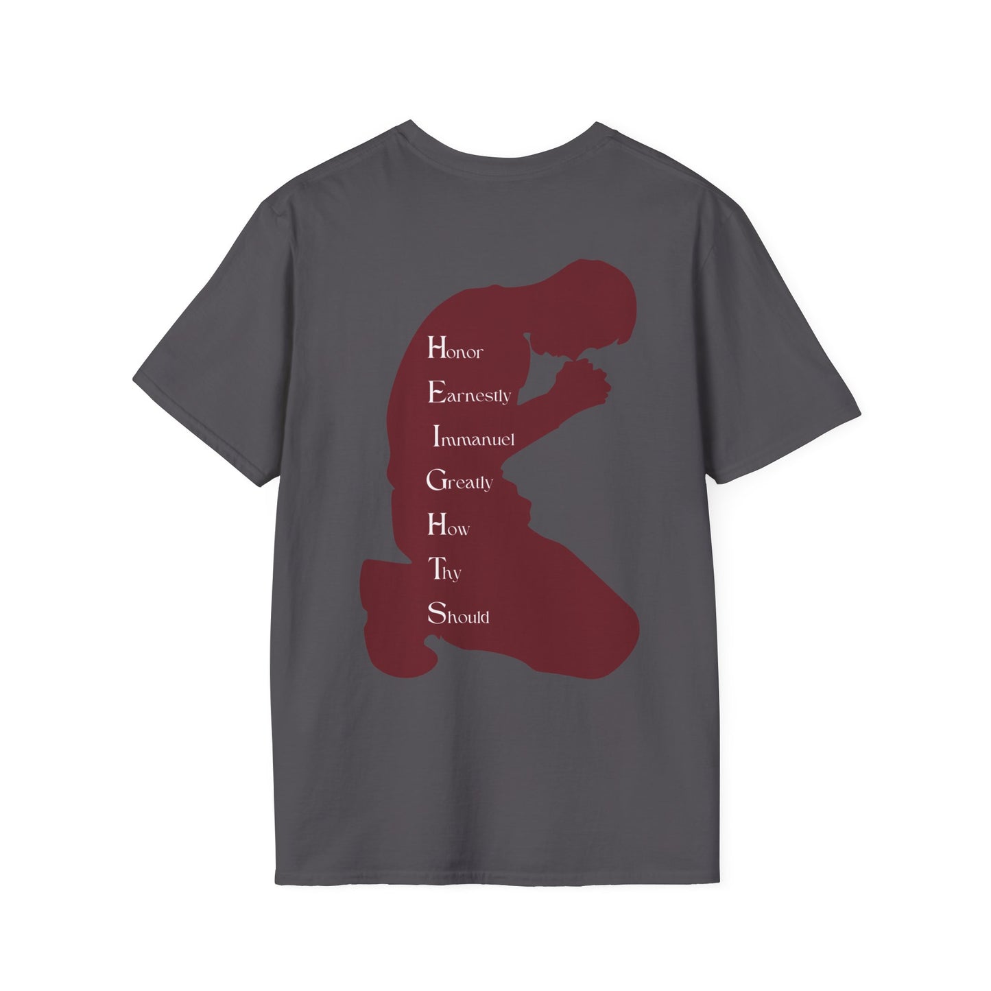 Heights Christian Marron Letters & Image