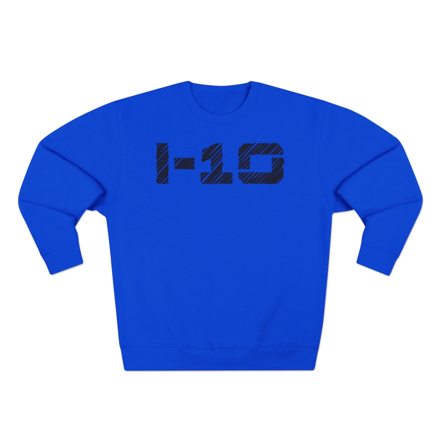 I-10 Christian Black Words Crewneck