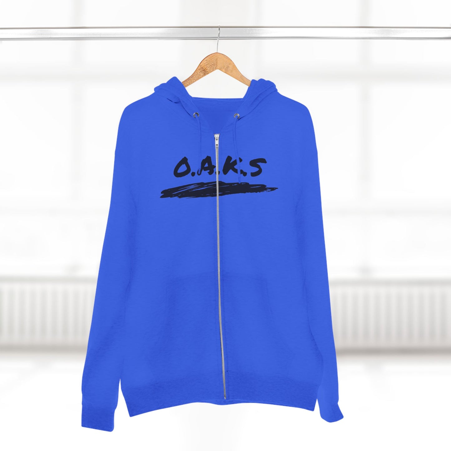 Oaks Christian Black Hoodie Zipper