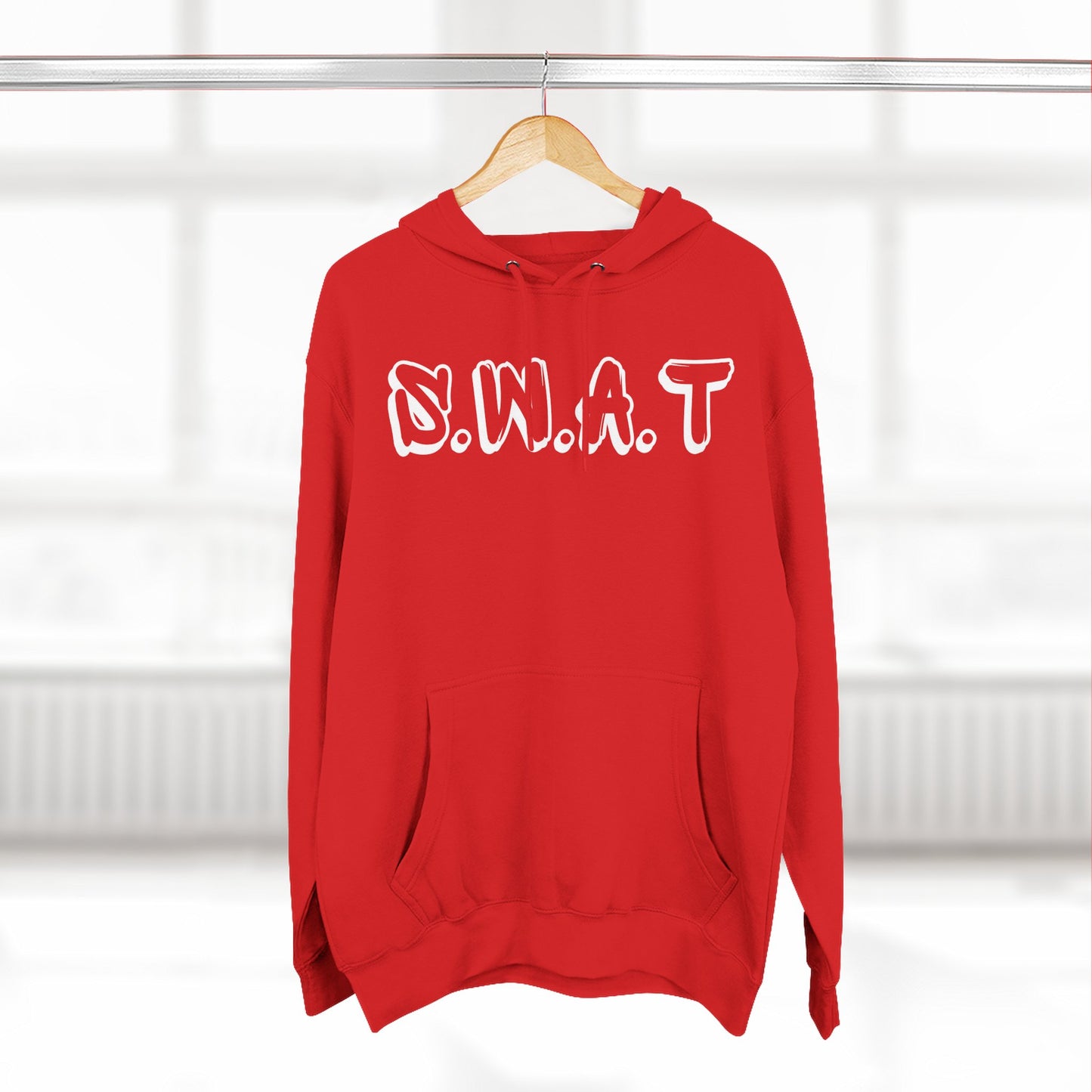 Swat Christian White Words Hoodie