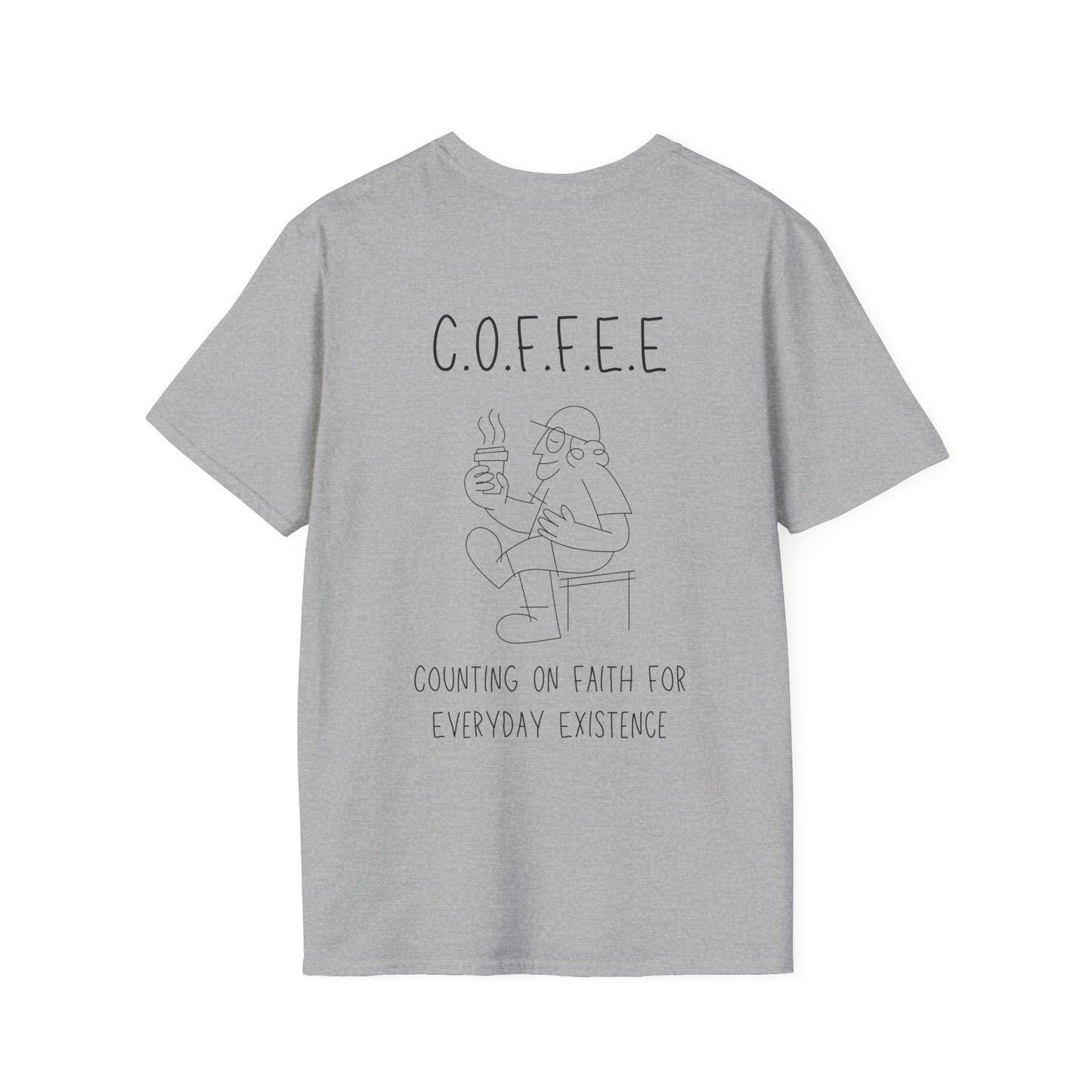 Specialty Adult Coffee Christian Blue Words & Men Image