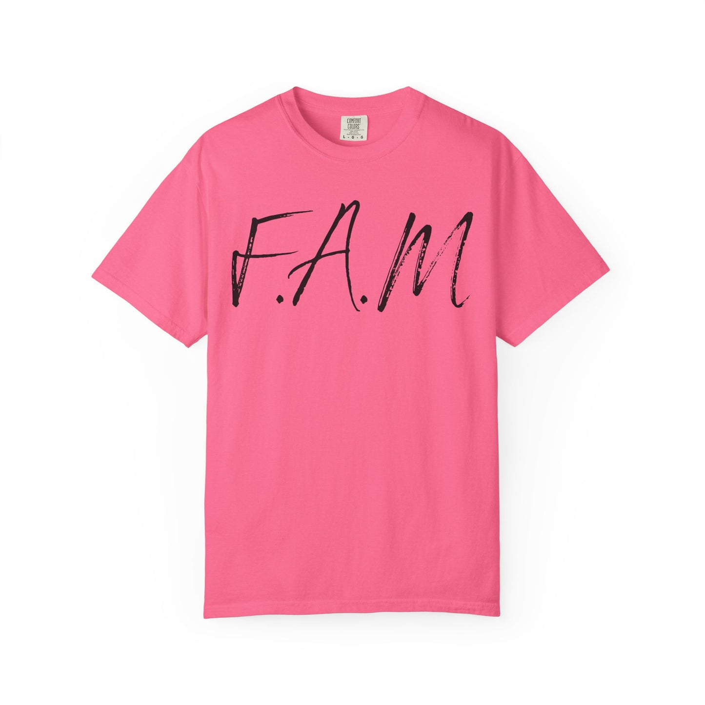 Fam Christian Black Letters & Image