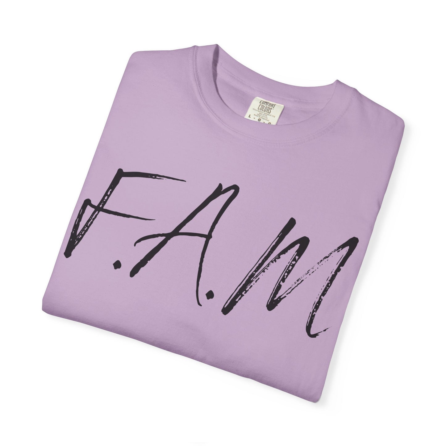 Fam Christian Black Letters & Image