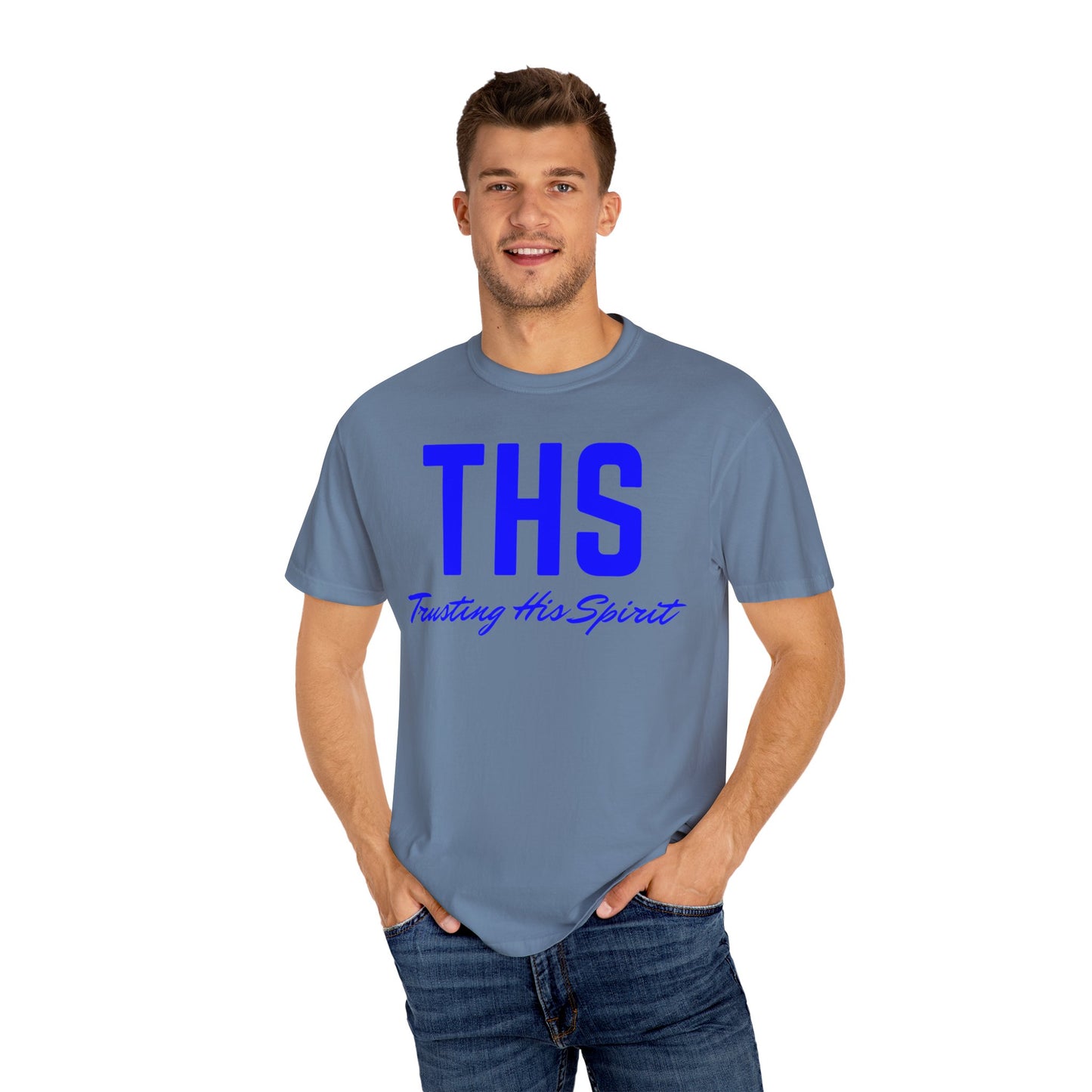 Adult THS Christian Blue Letters