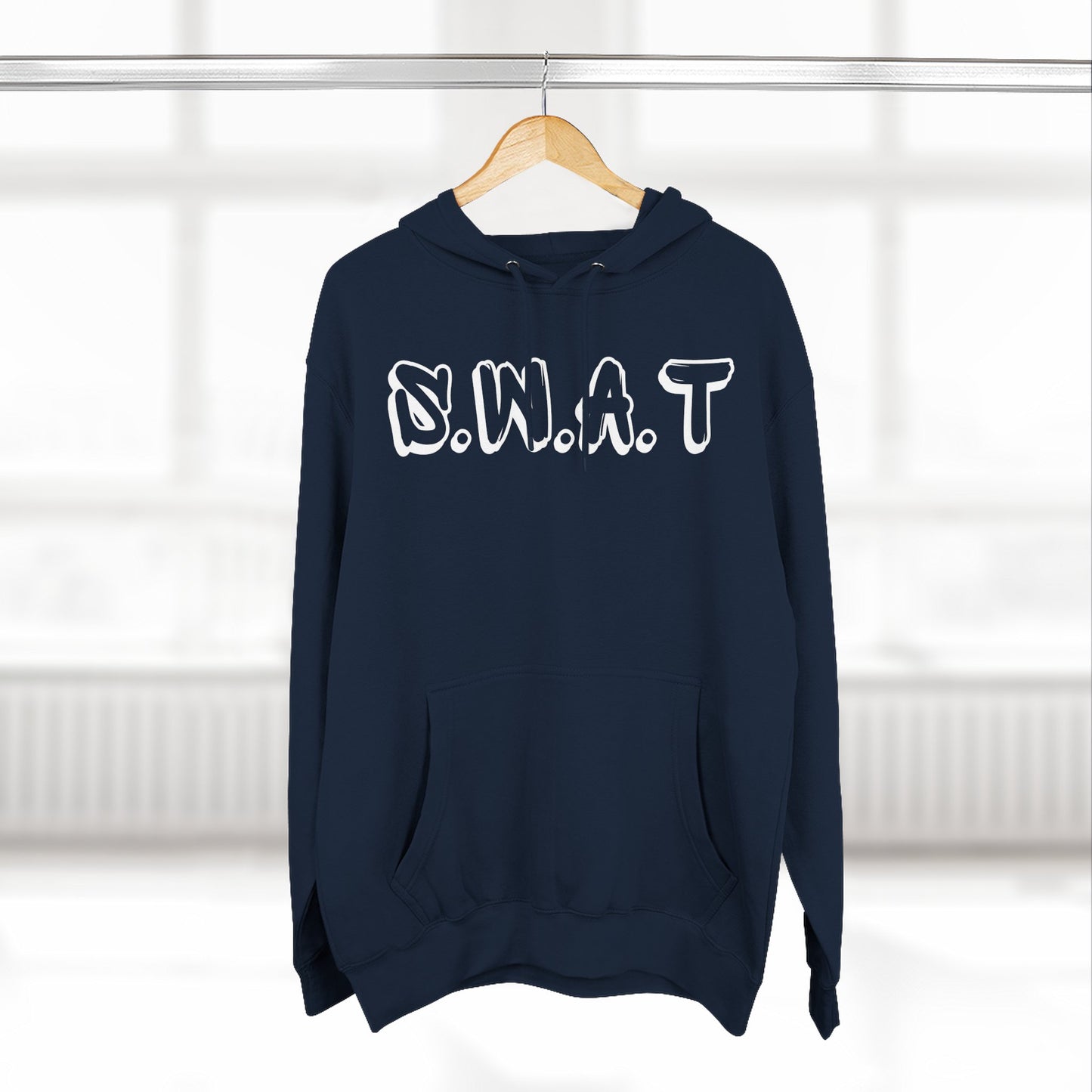 Swat Christian White Words Hoodie
