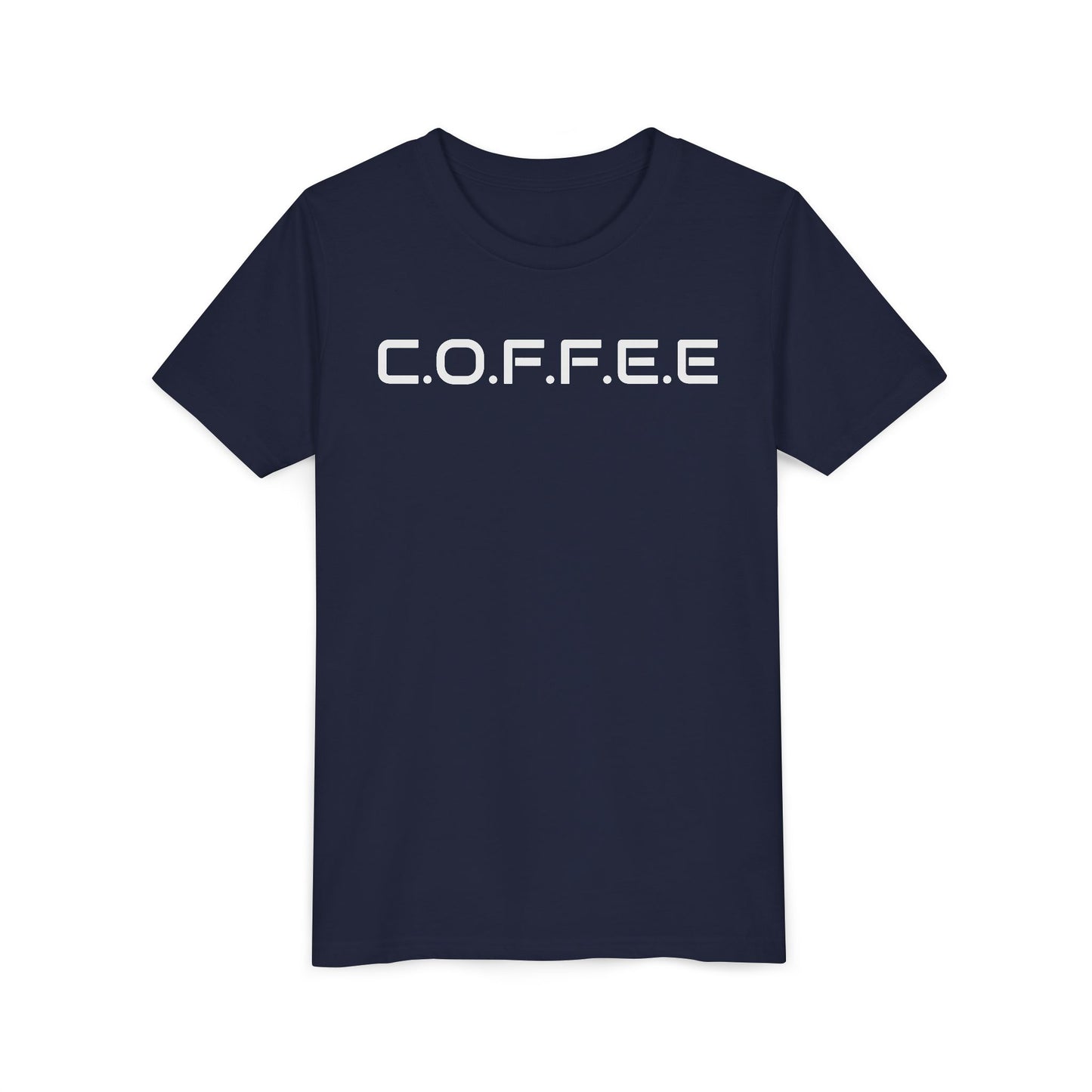 Youth Adult Coffee Christian White Letters & Image