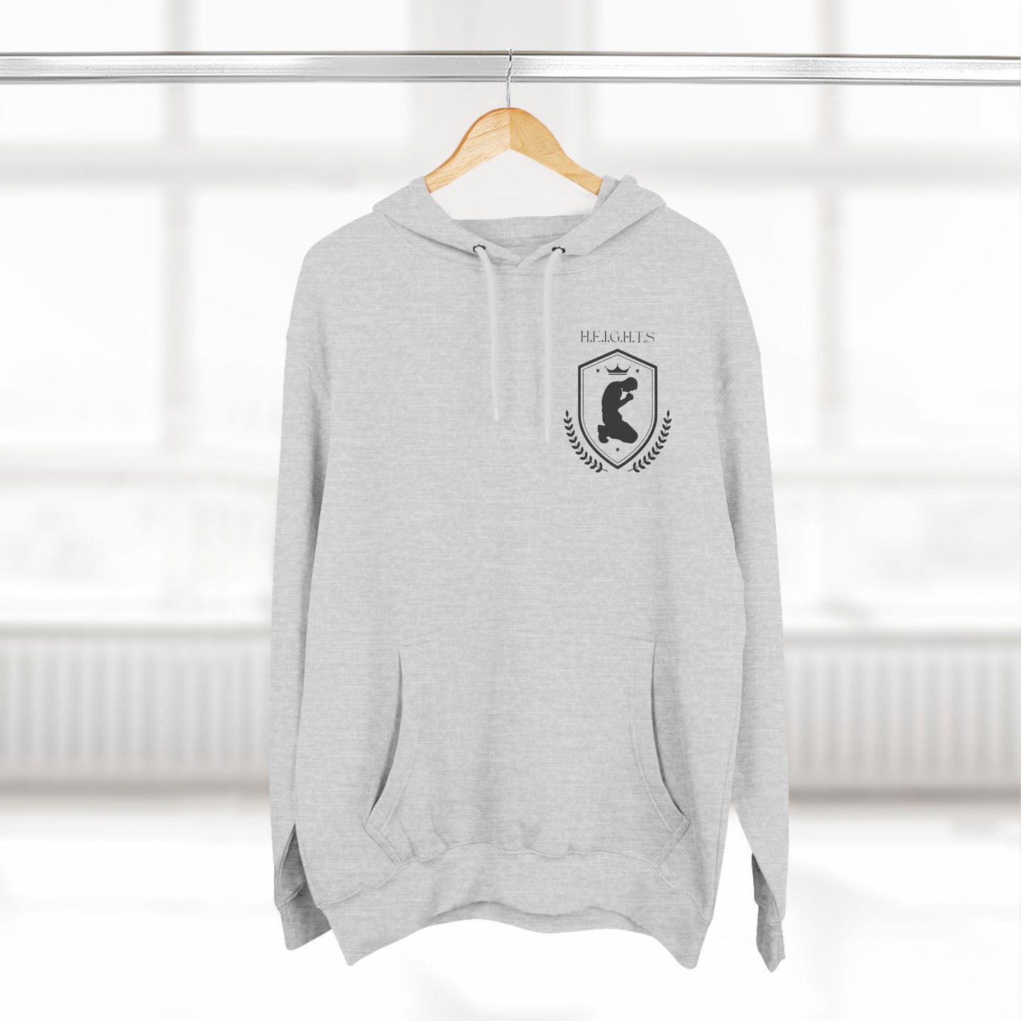 Heights Black Hoodie