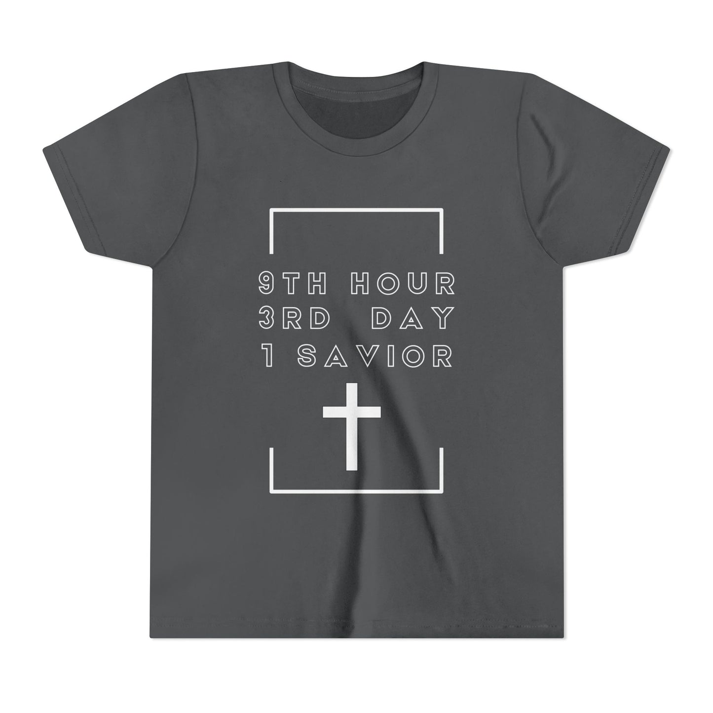 Youth 931 Christian White Letters