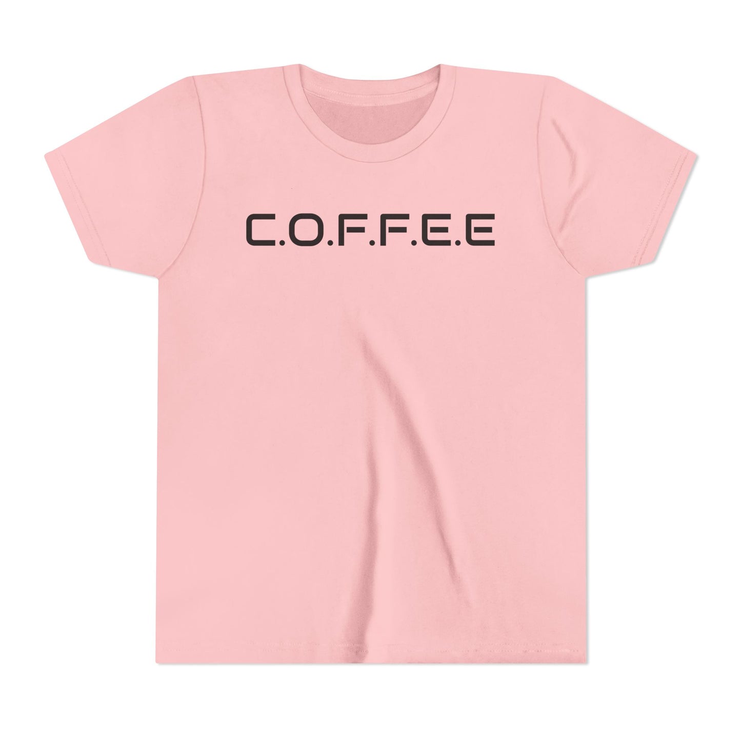 Youth Adult Coffee Christian Black Words Only