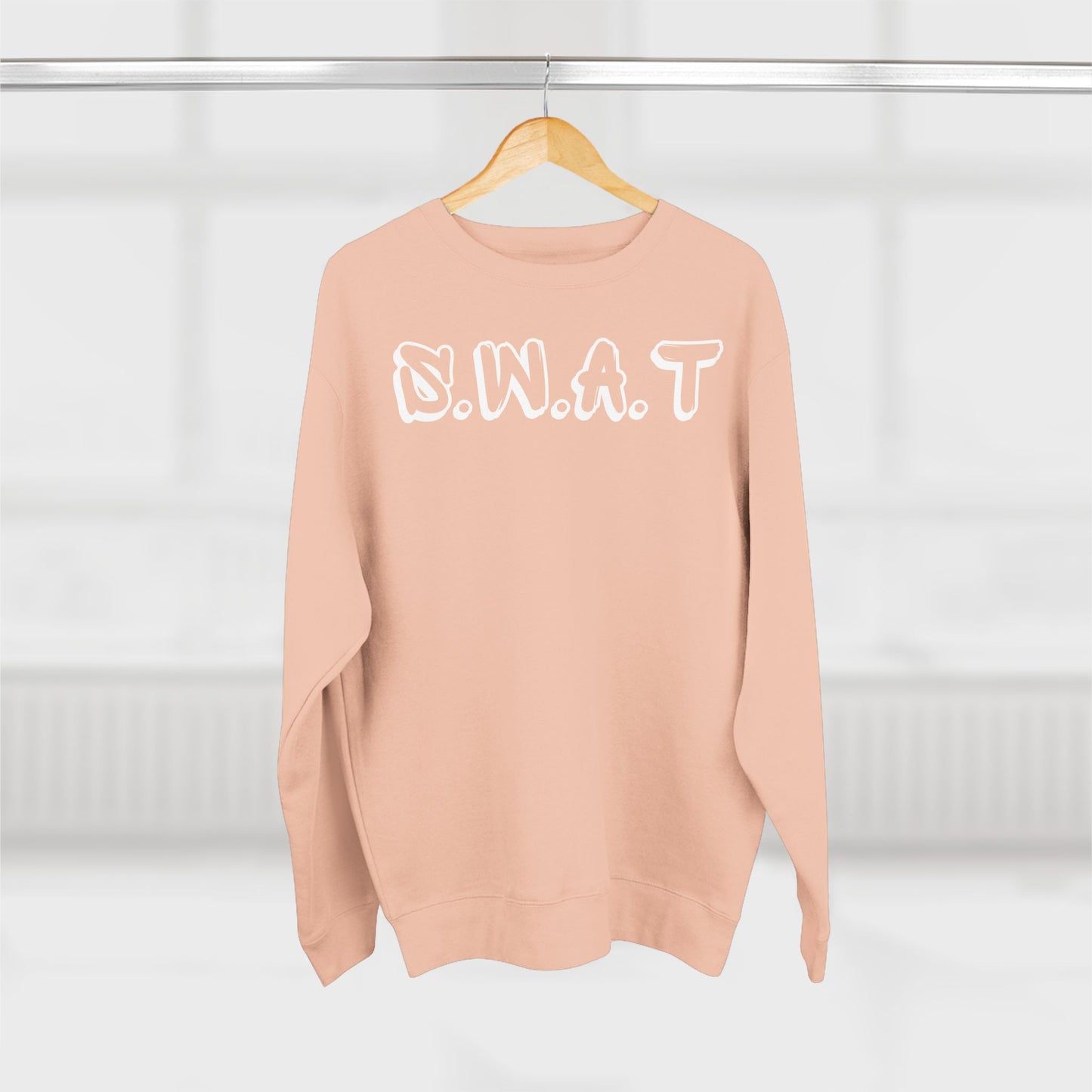 Swat Christian White Words Crewneck