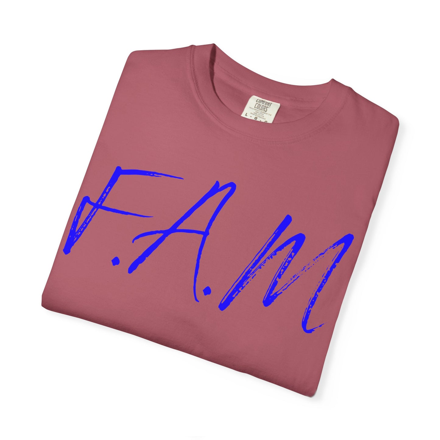 Fam Christian Blue Letters & Image