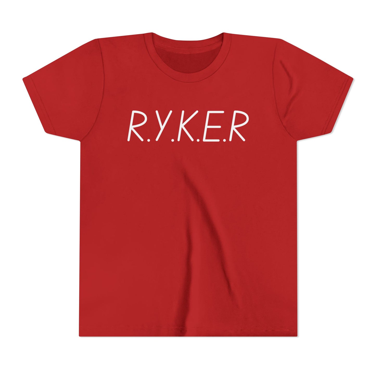 Youth RYKER Christian White Letters