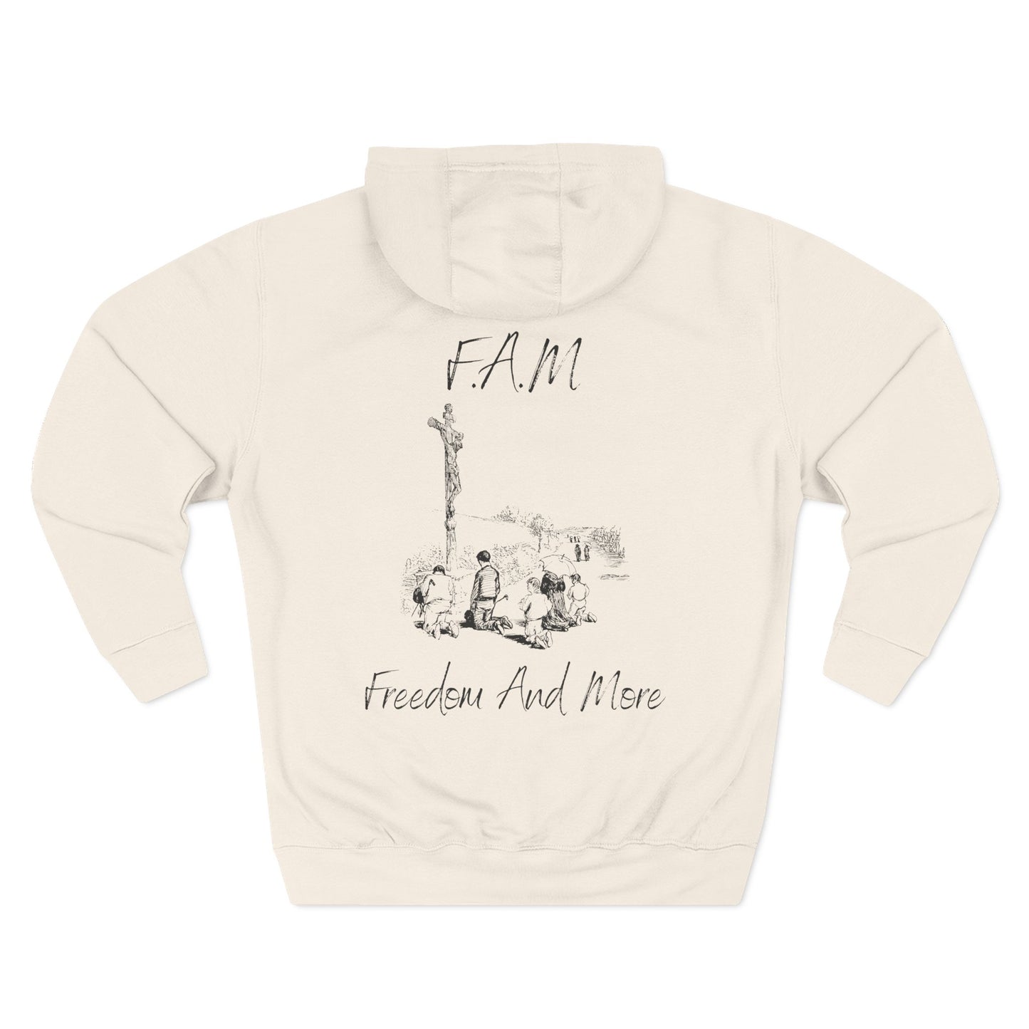 Fam Hoodie Black Words