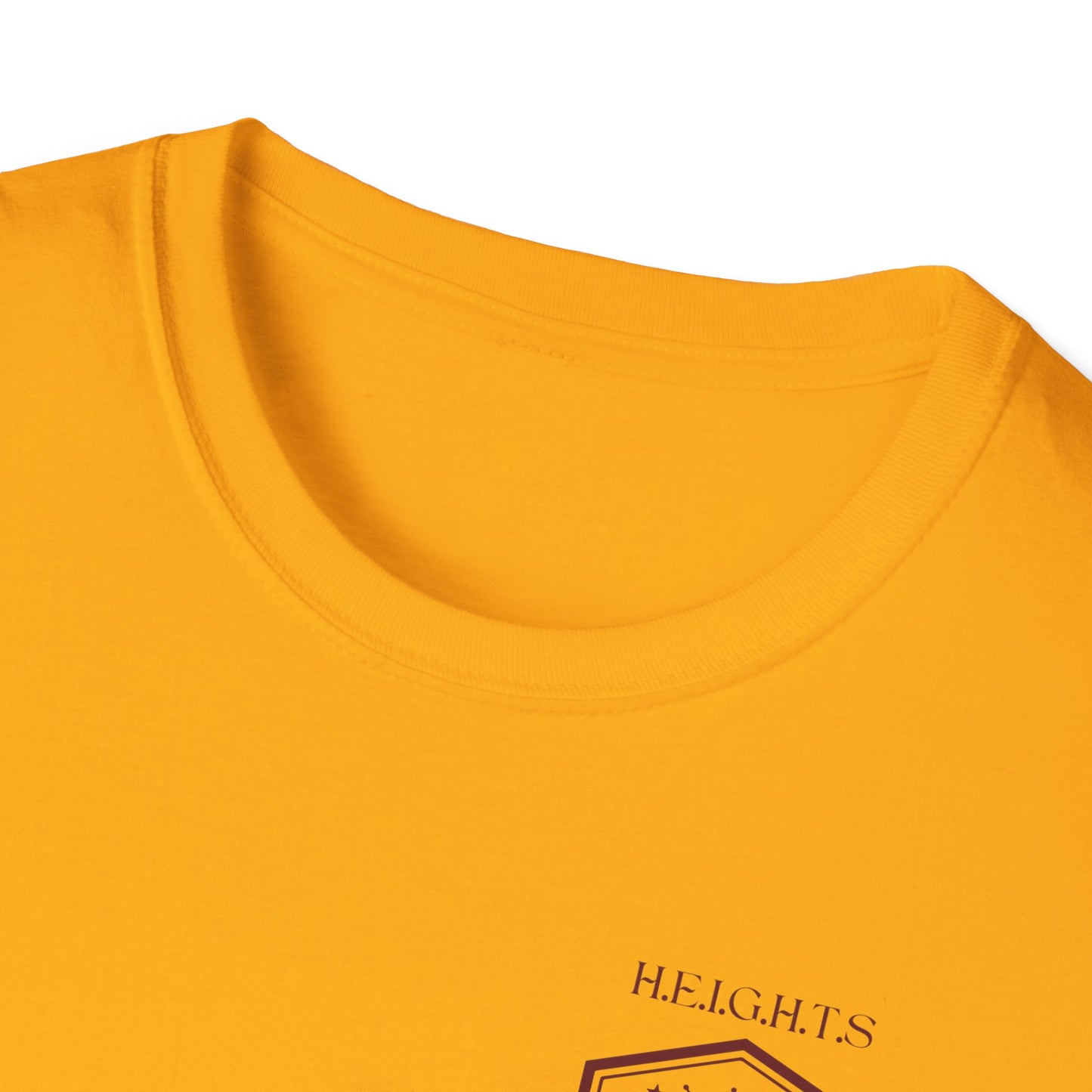 Heights Christian Marron Letters & Image