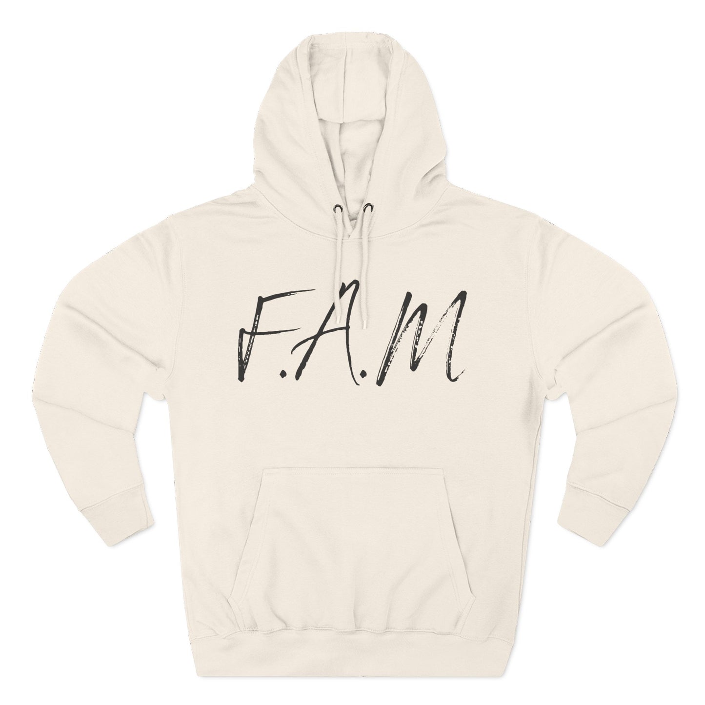 Fam Hoodie Black Words