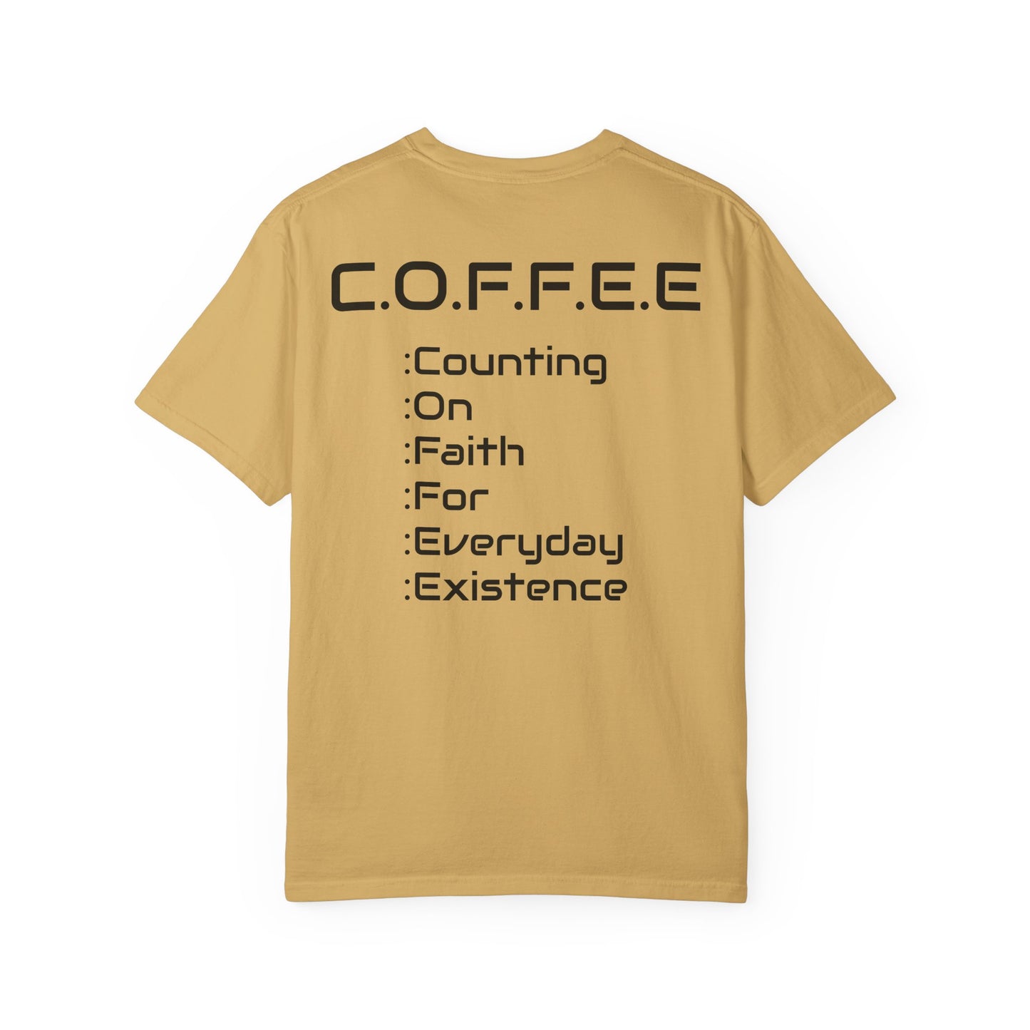 Adult Coffee Christian Black Words Only