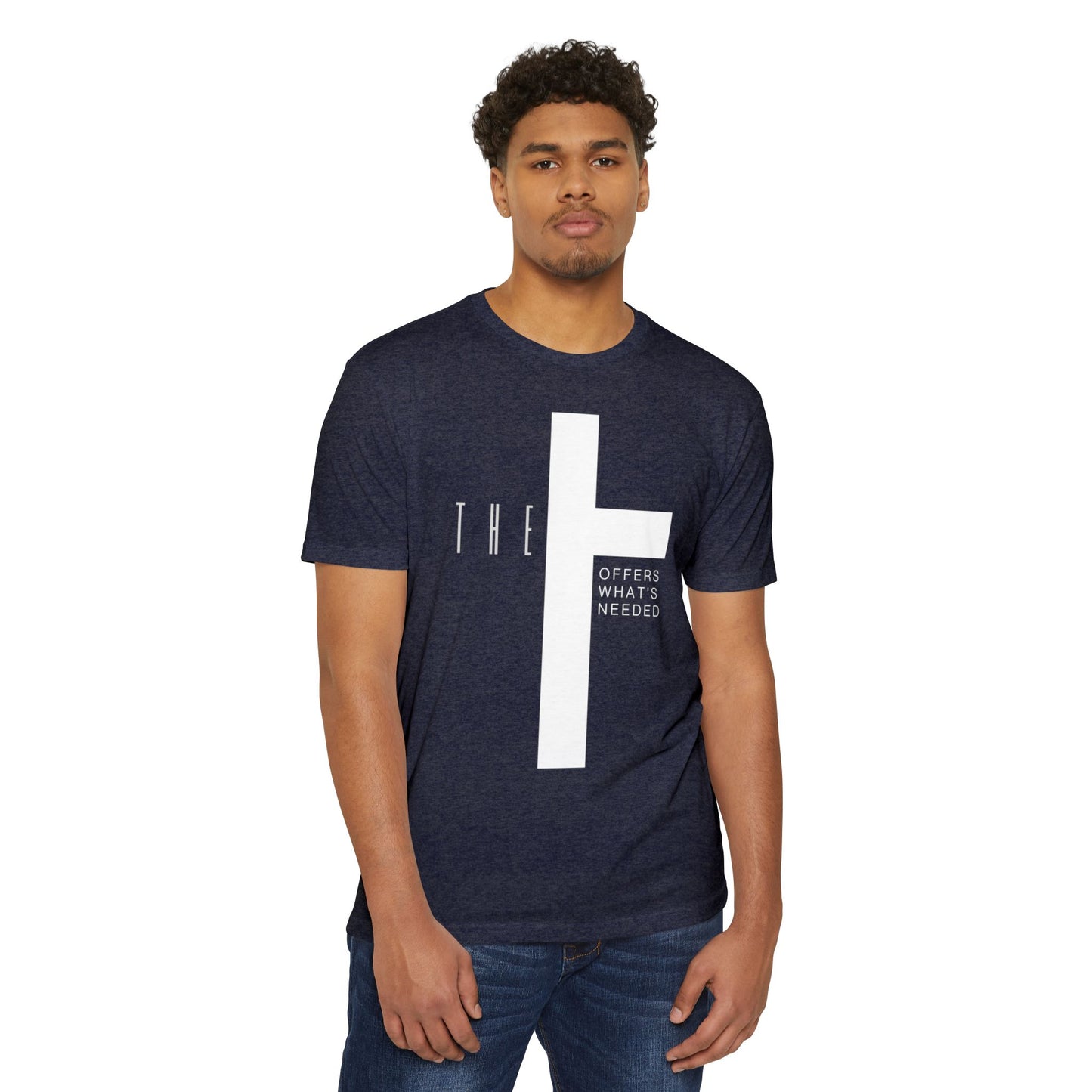 T-Town Black Cross & Letters Blended