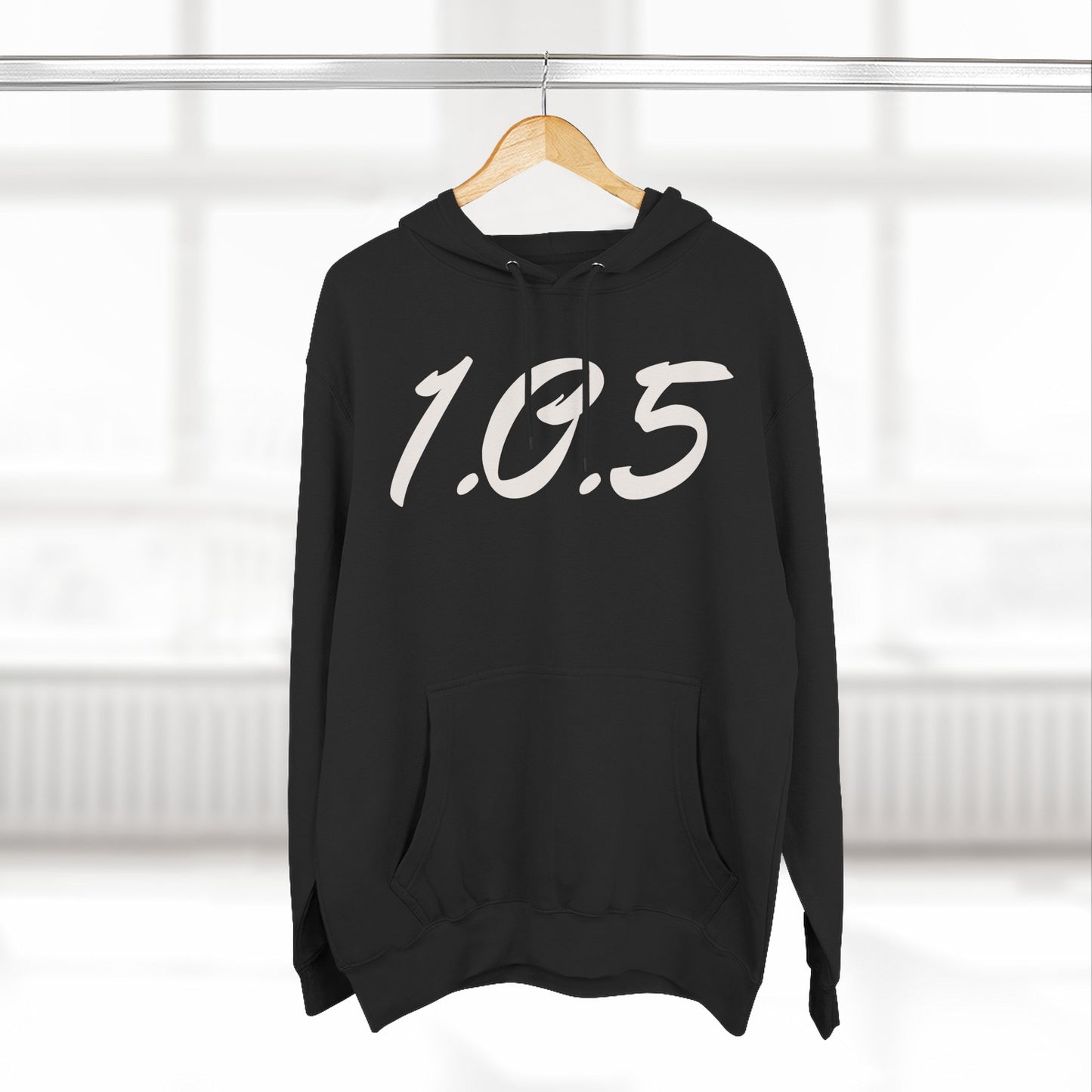 Specialty Adult 105 Christian Blue and White Letters Hoodie