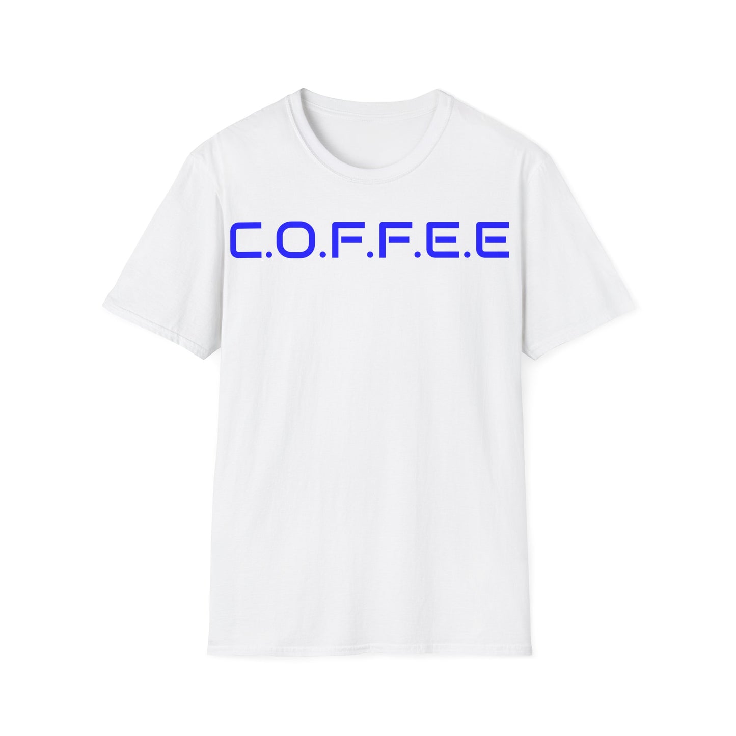 Adult Coffee Christian Blue Words Only