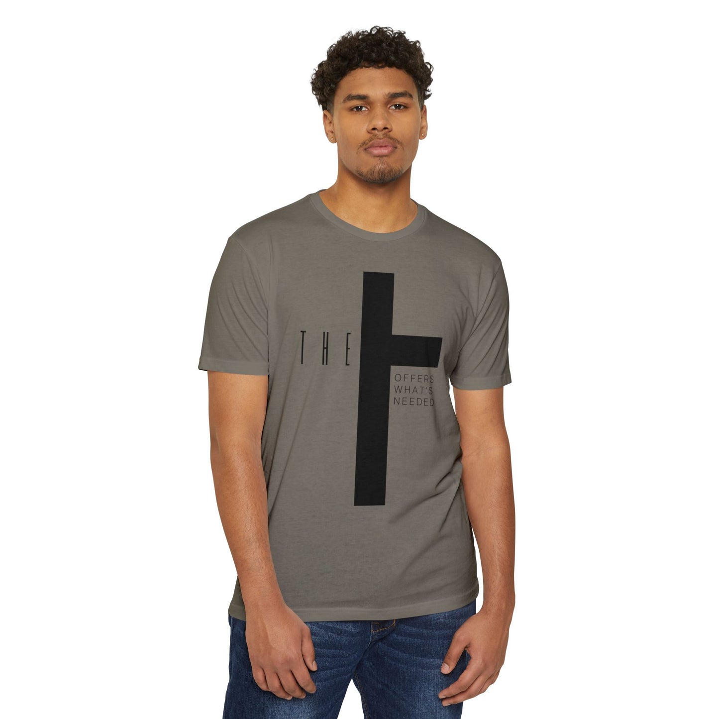 T-Town Black Cross & Letters Blended