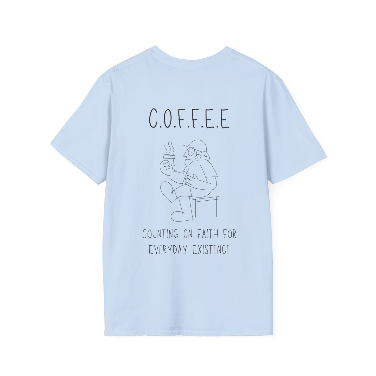 Specialty Adult Coffee Christian Blue Words & Men Image