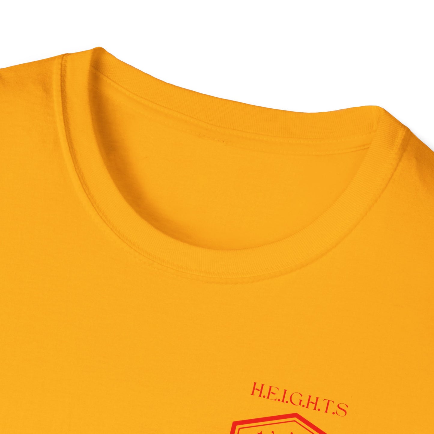 Heights Christian Red Letters & Image