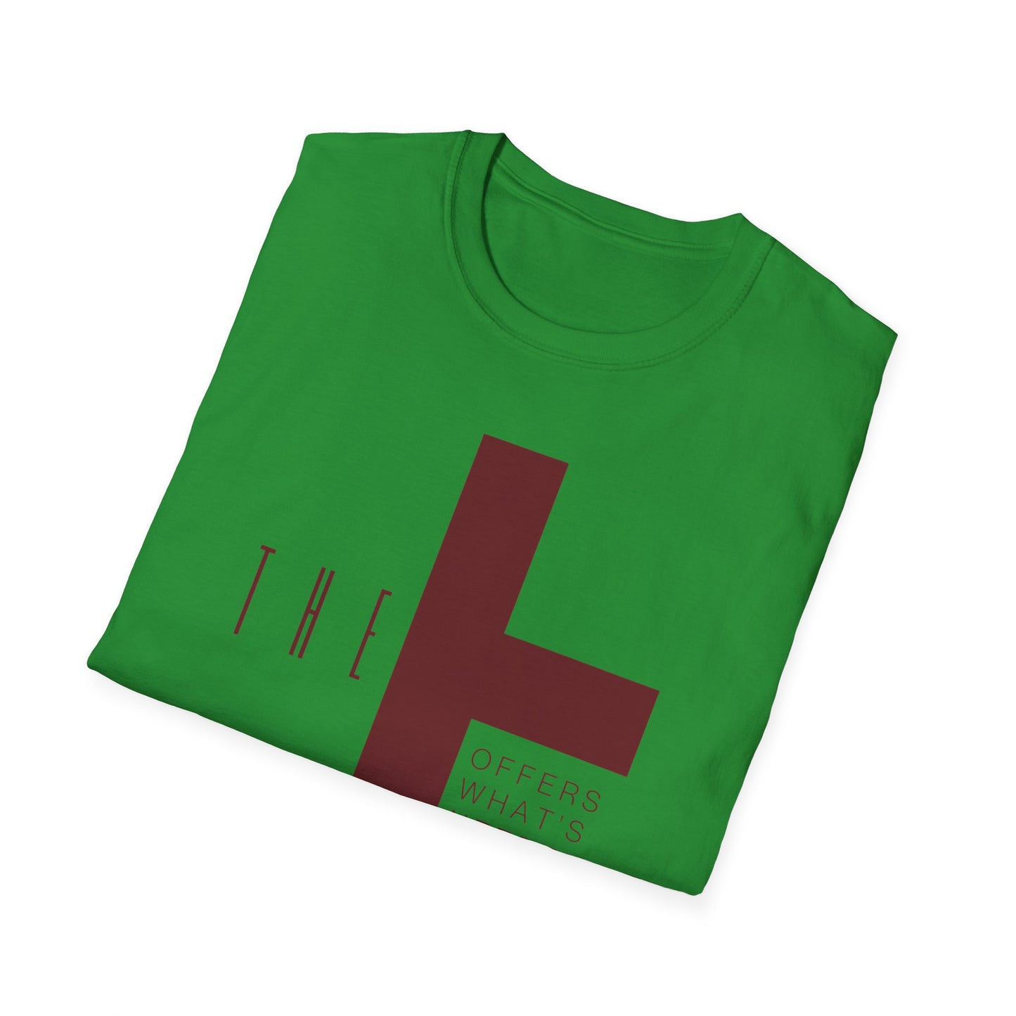T-Town Marron Cross & Letters