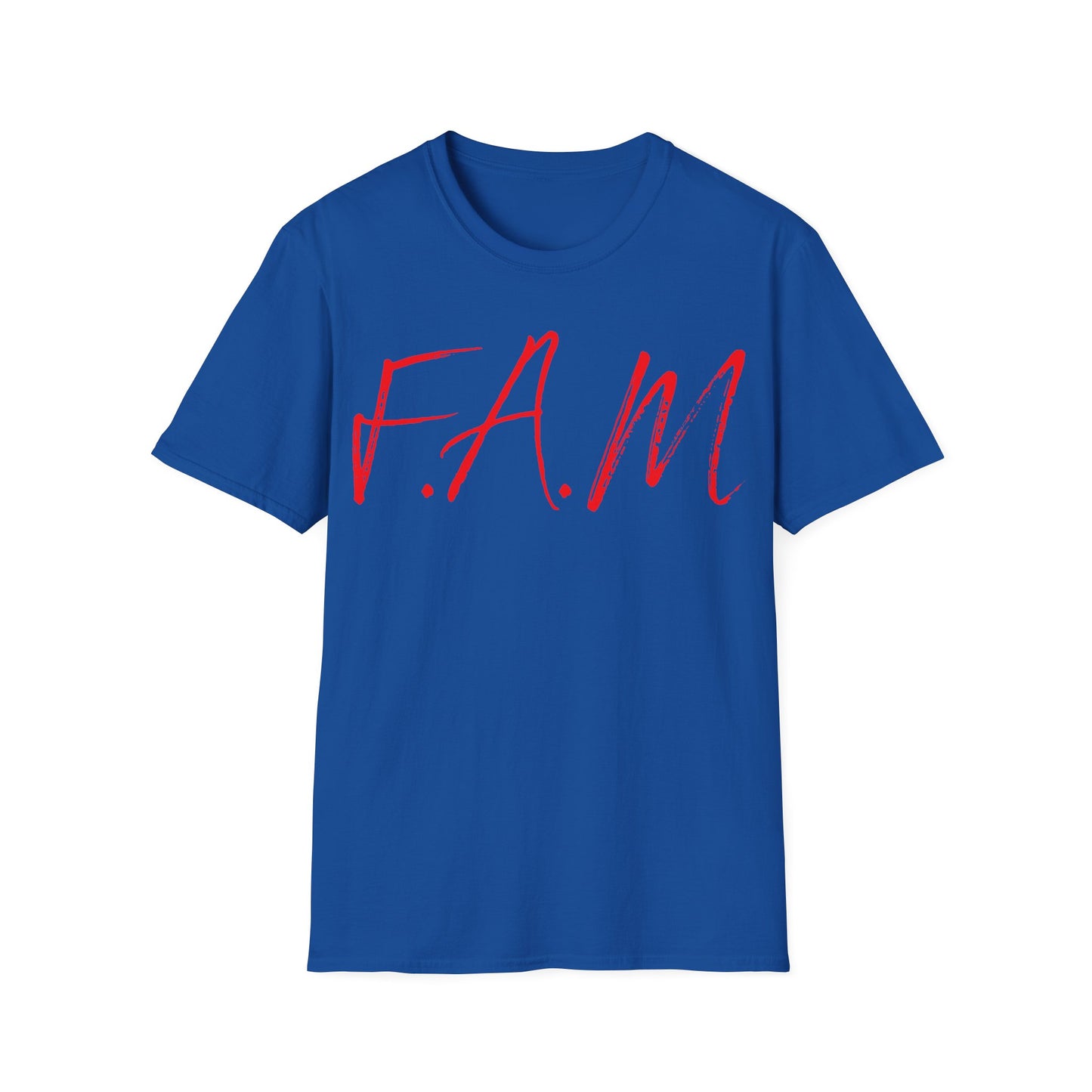 Fam Christian Red Letters & Image