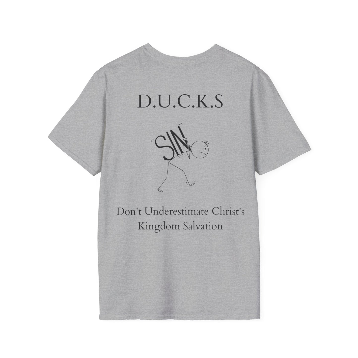 Ducks Christian Black Words