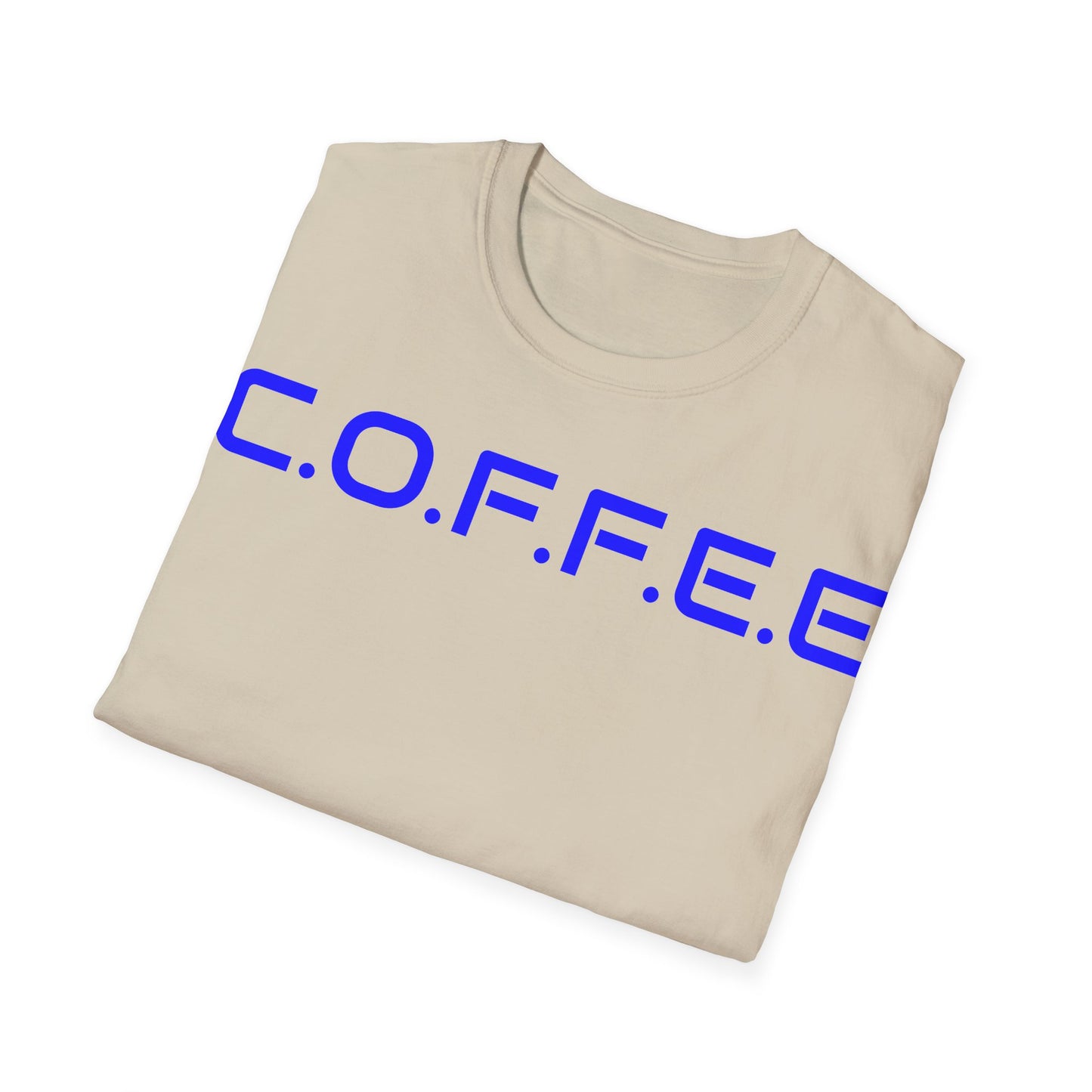 Adult Coffee Christian Blue Words Only