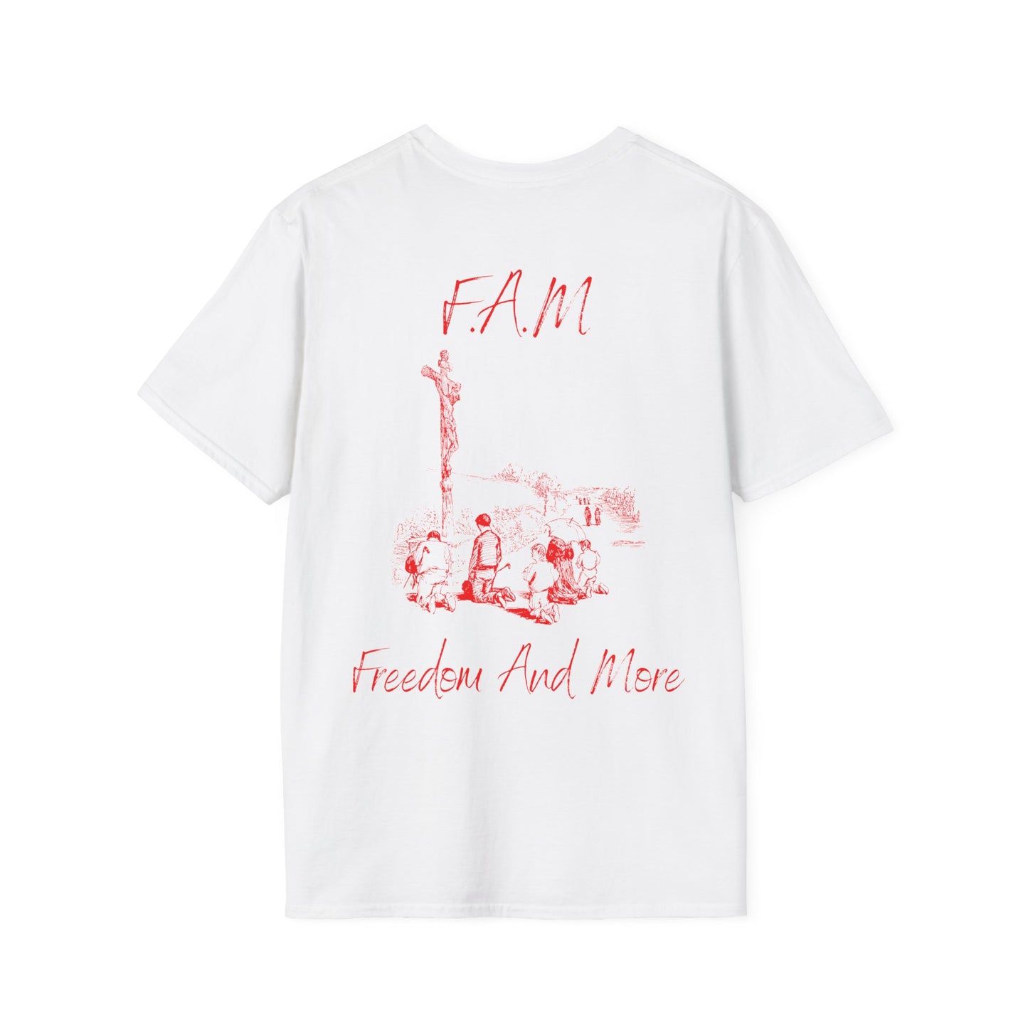 Fam Christian Red Letters & Image