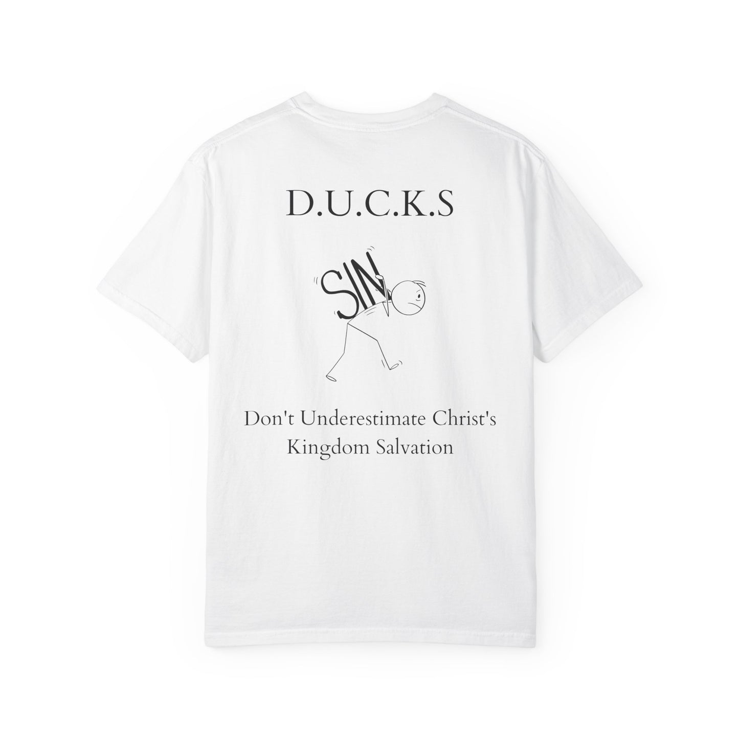 Ducks Christian Black Words